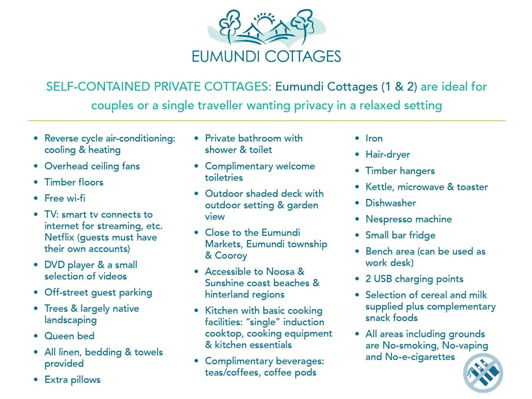 Eumundi Cottages - Cottage 2