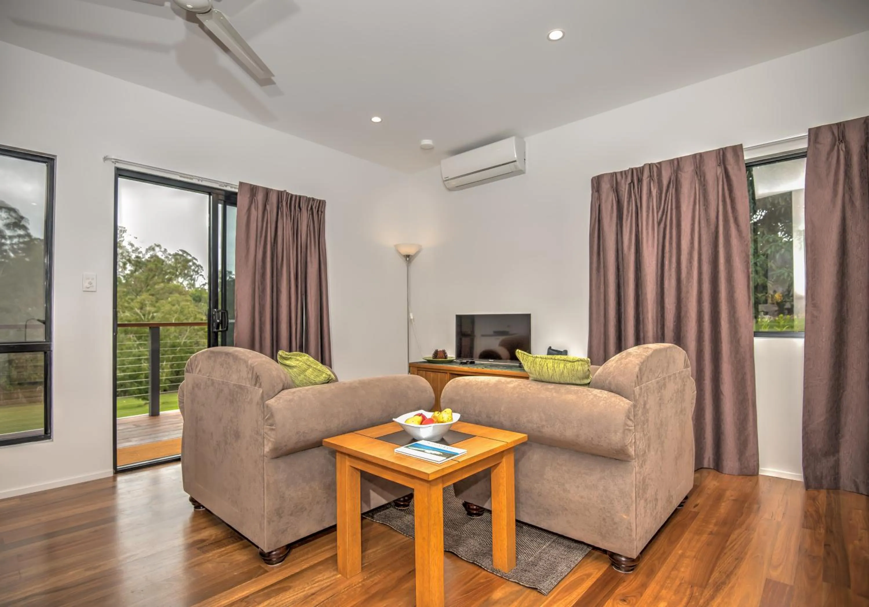 Living room in Eumundi Cottages - Cottage 2
