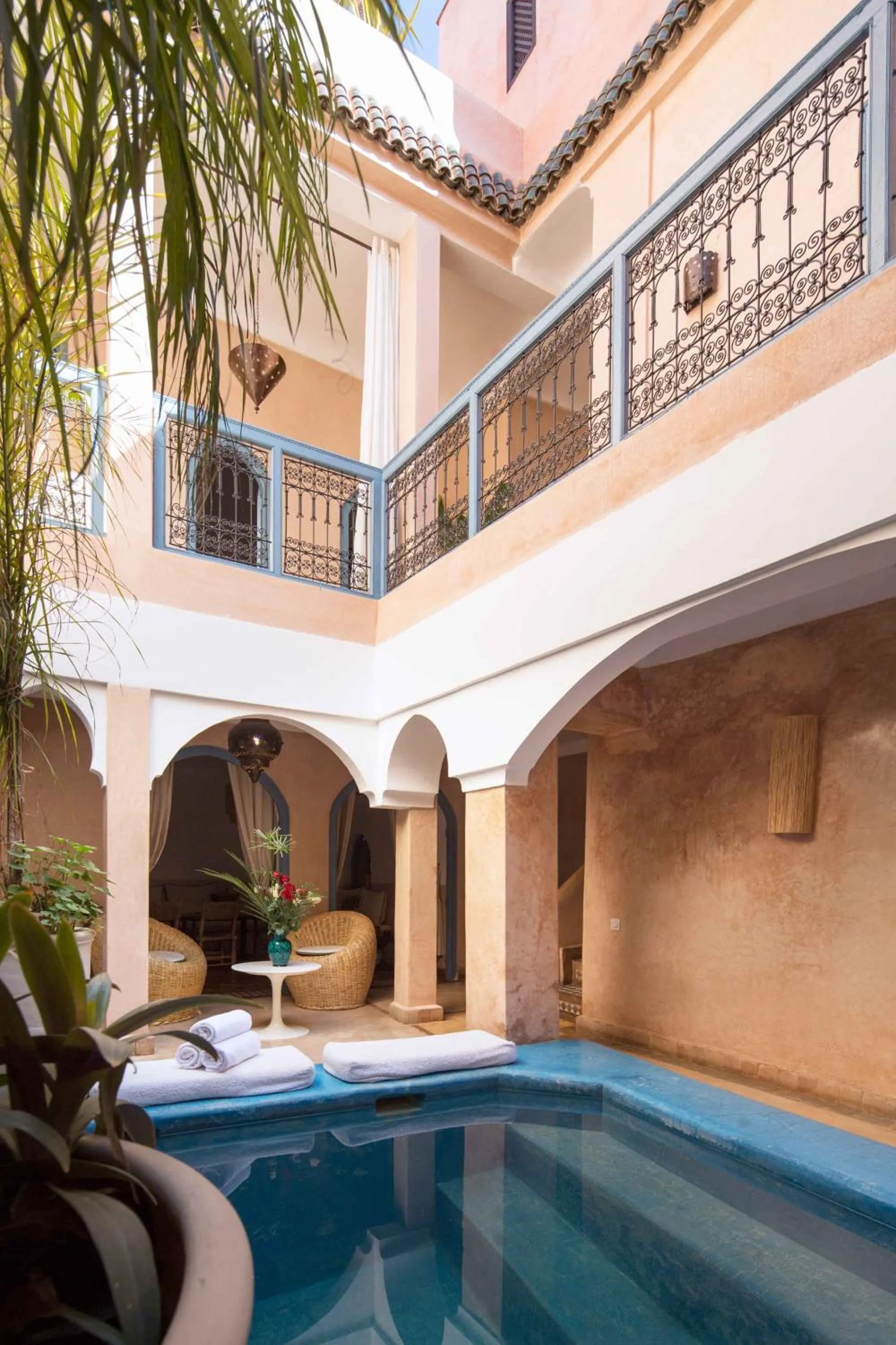 Swimming pool in Riad Assala
