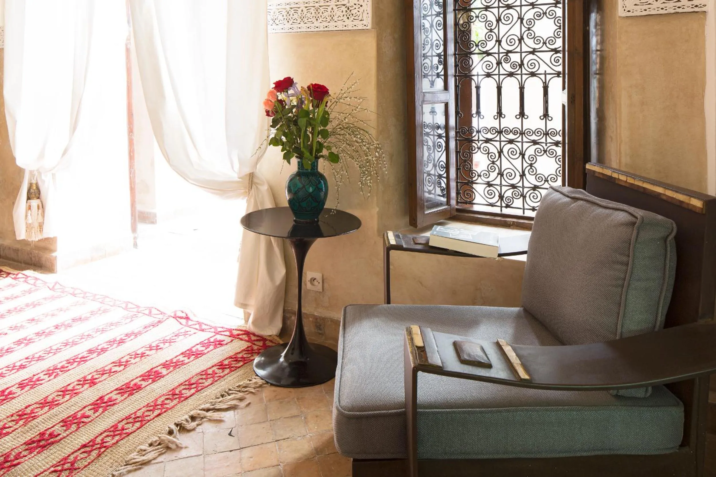 Decorative detail in Riad Assala