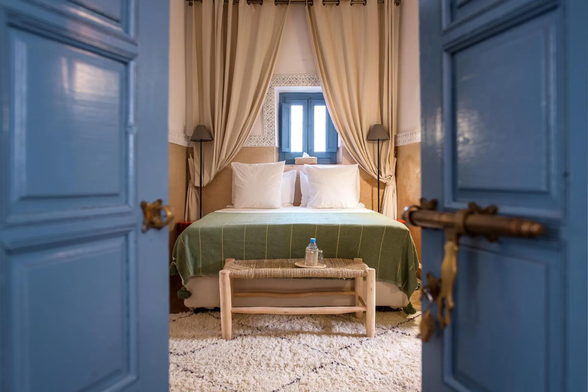 Bed in Riad Assala