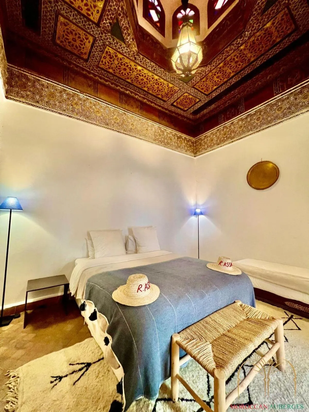 Bed in Riad Assala