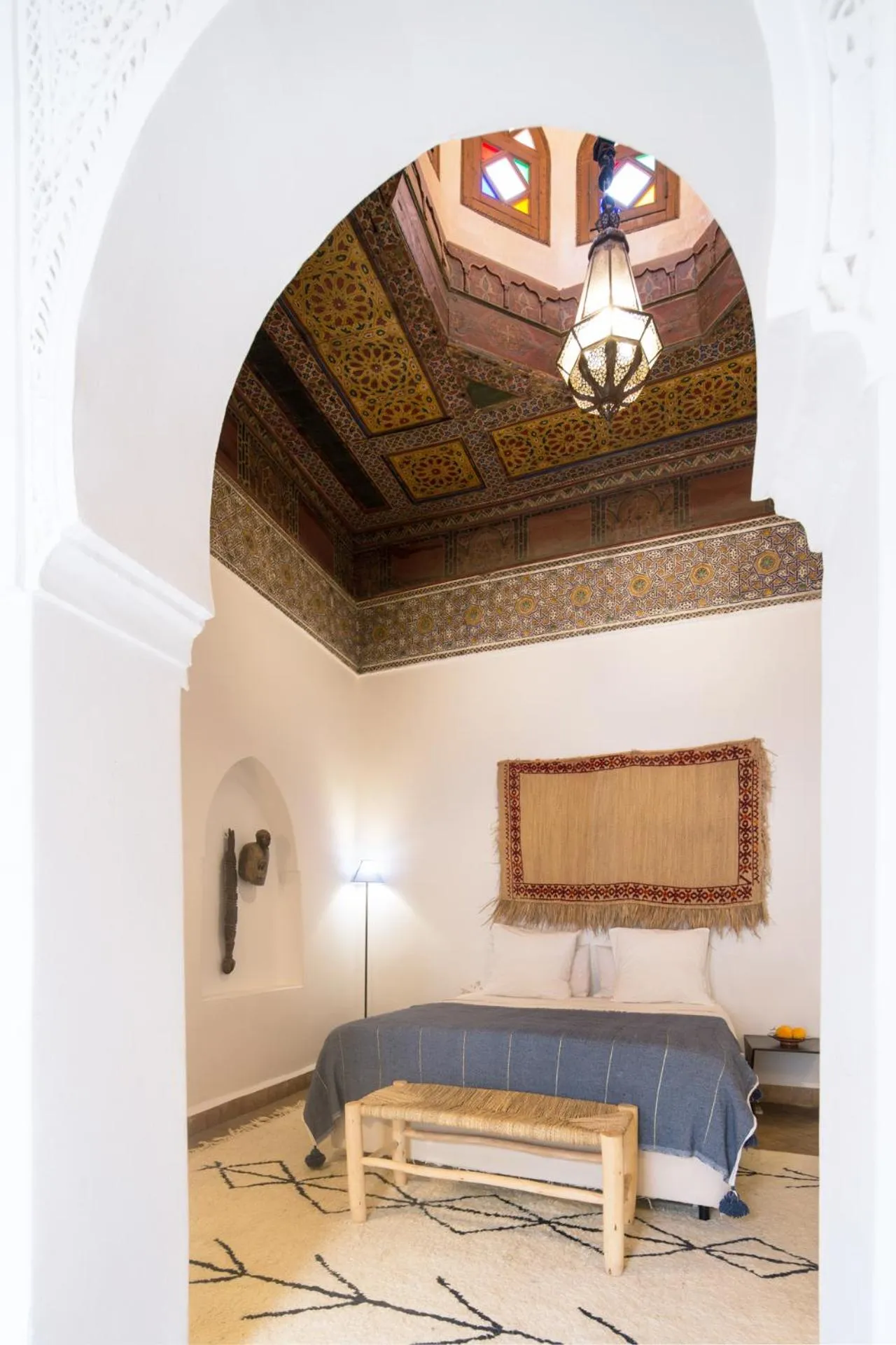Bed in Riad Assala