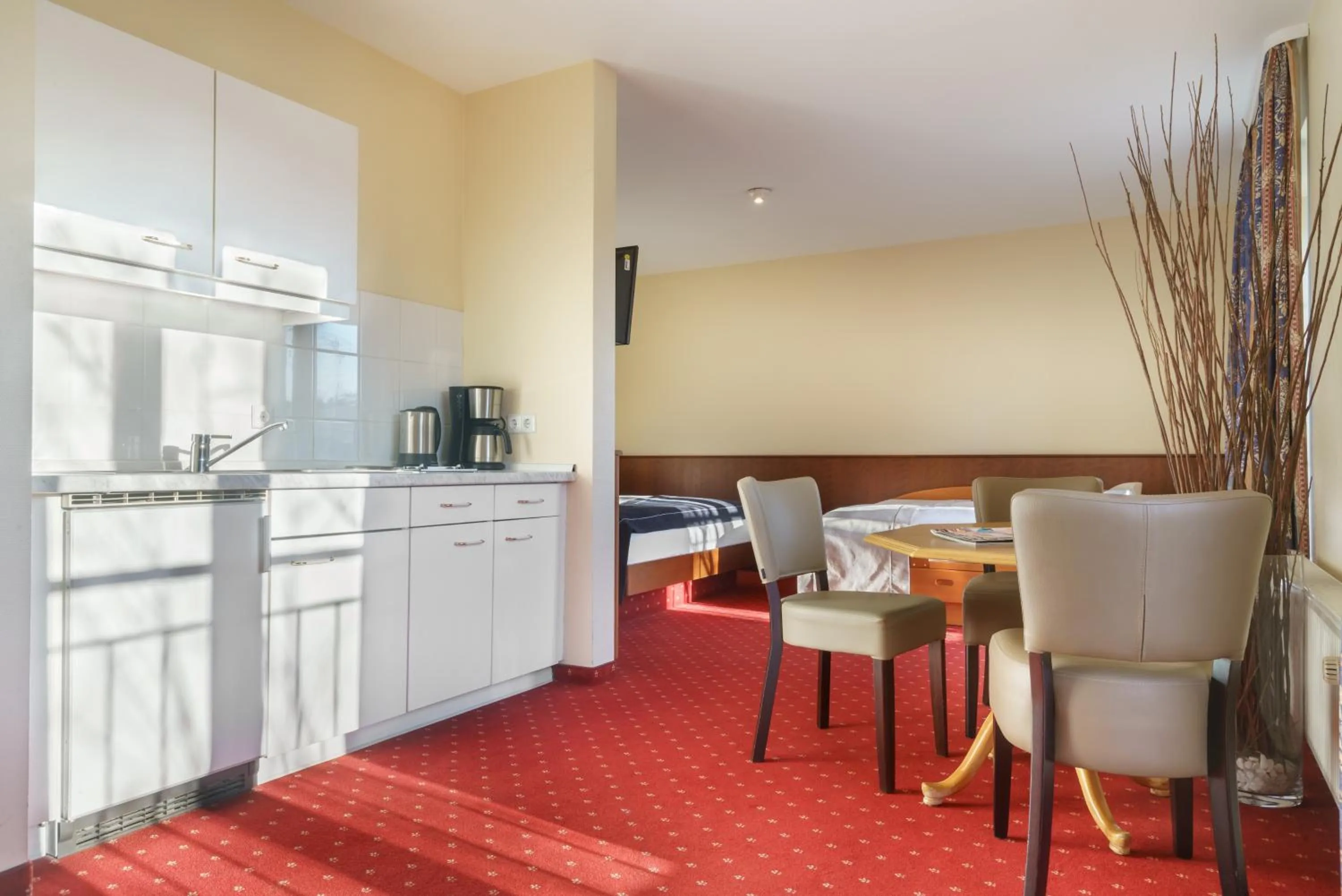 Dining area in Hotel Hagemann Hamburg Hafen