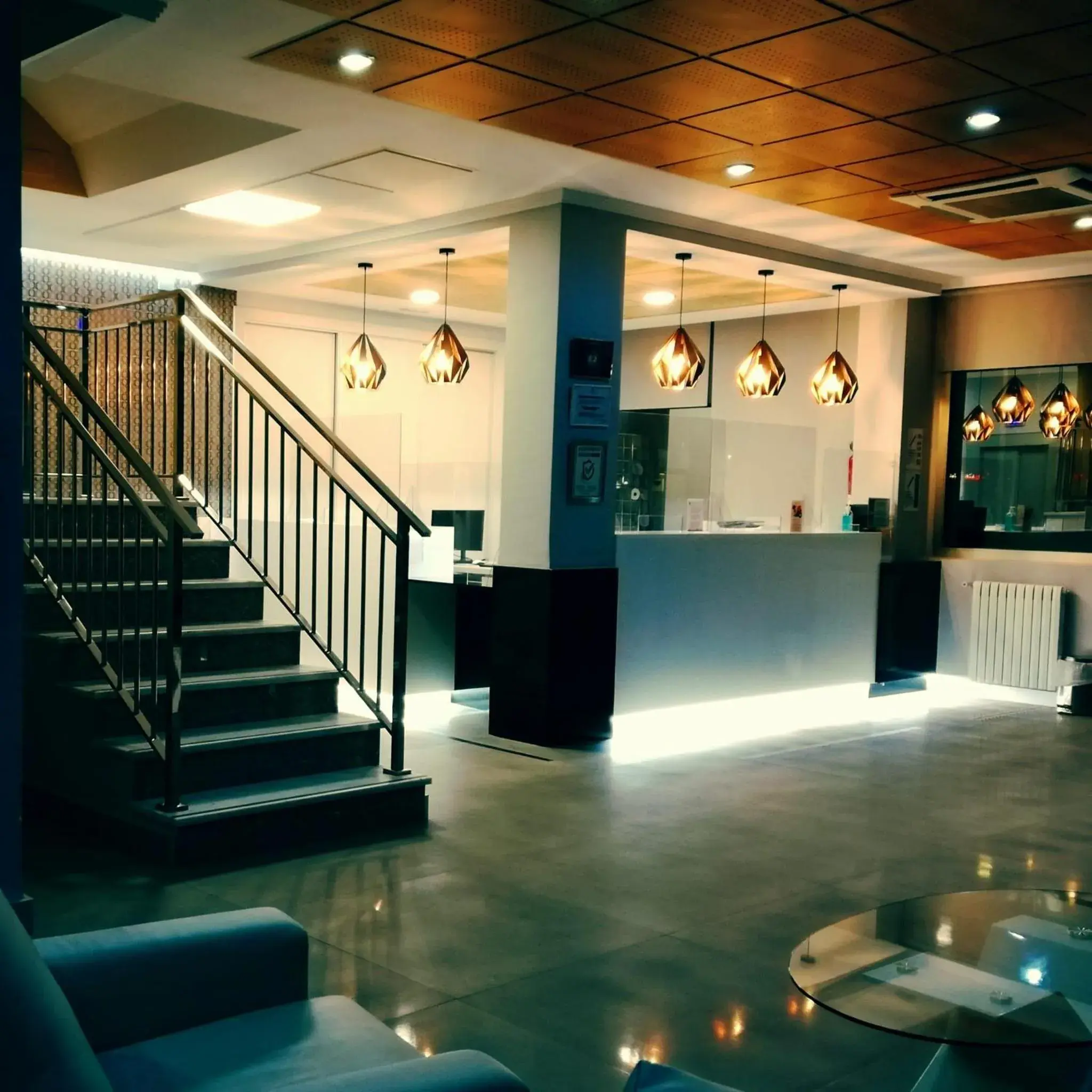 Lobby or reception in Hotel Castilla Lobby or reception in Hotel Castilla