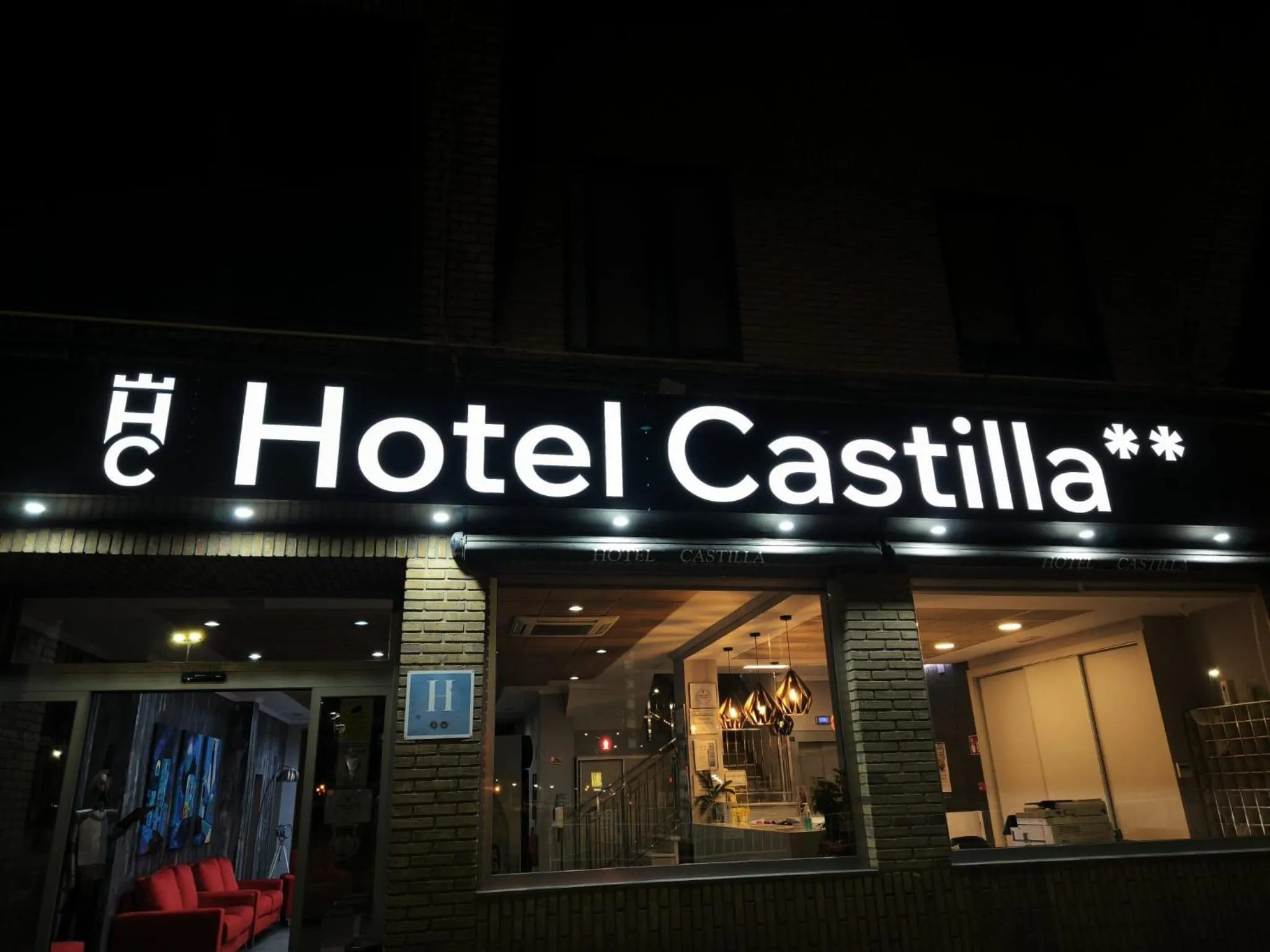 Property logo or sign in Hotel Castilla