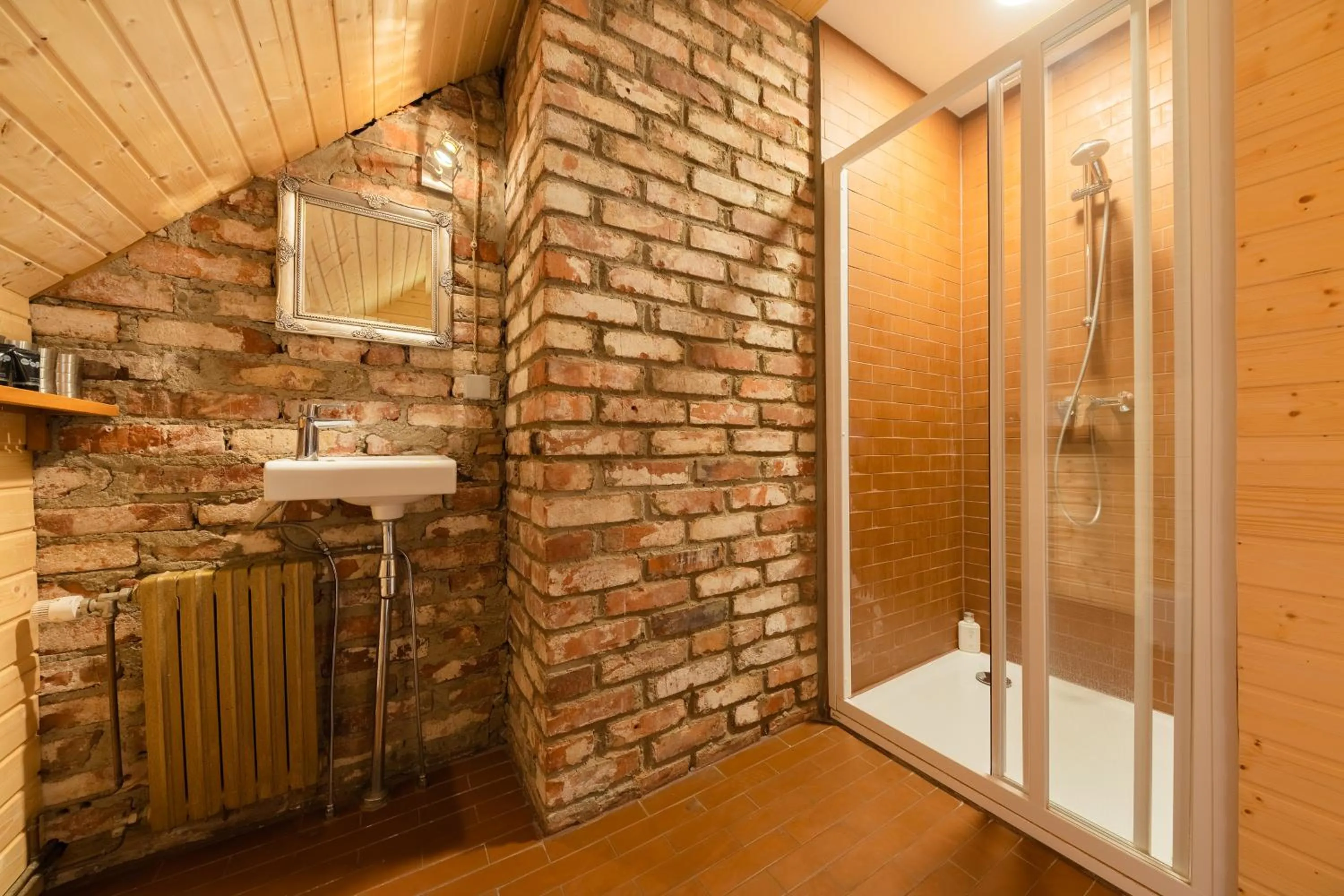 Shower in Vēju Paradīze