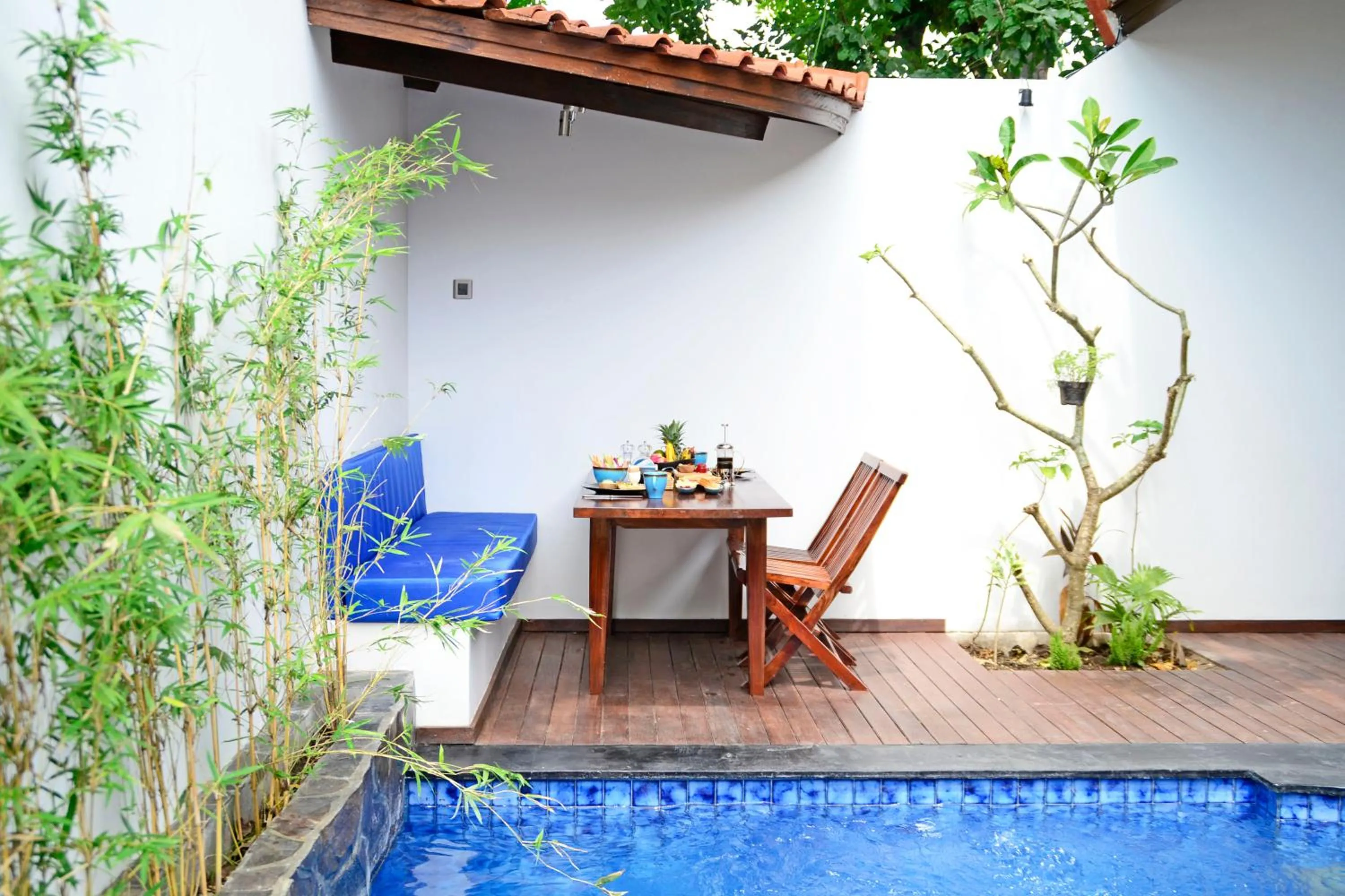 Patio in Stay Shark Villas Gili Air