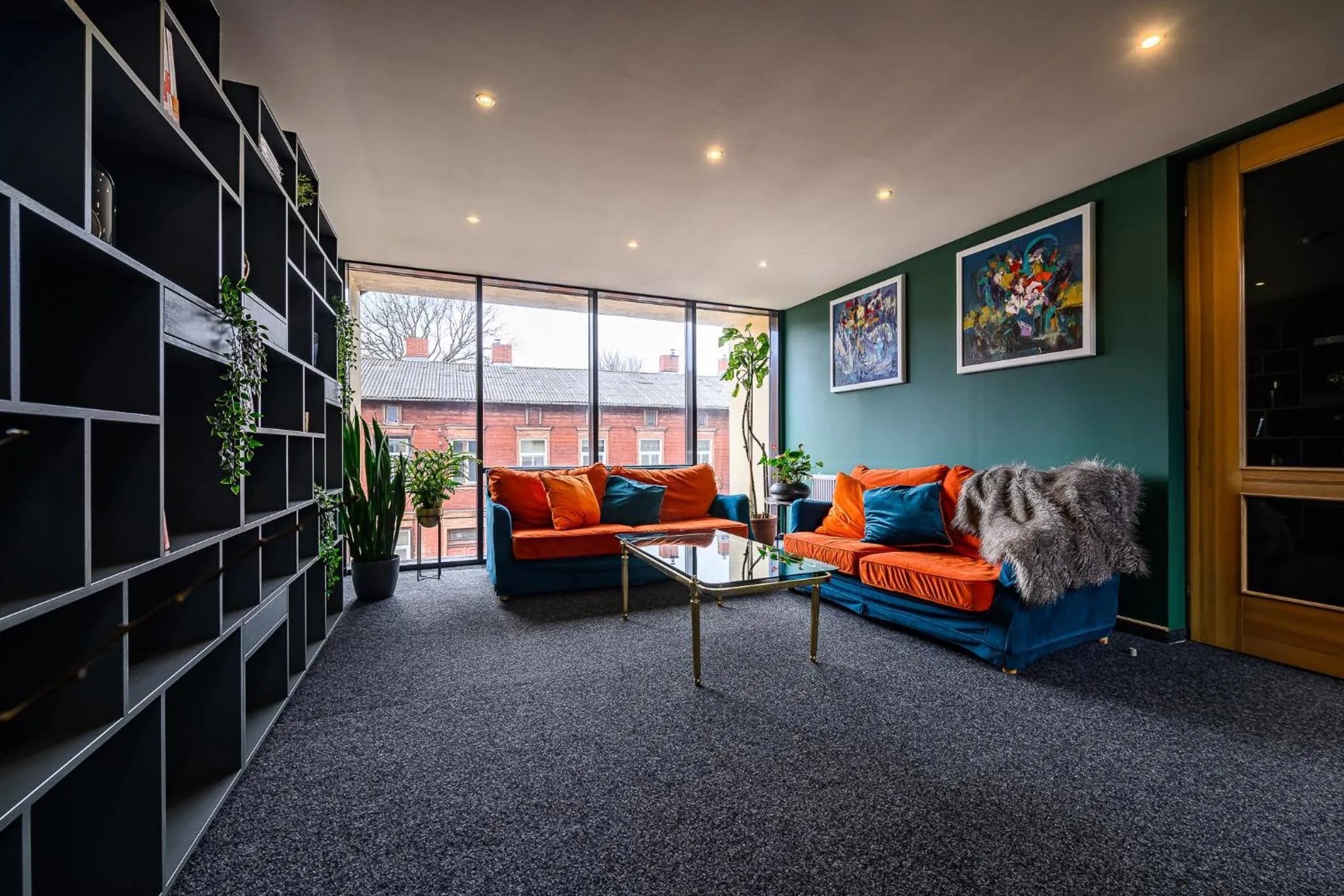 Seating area in MORE Hotel