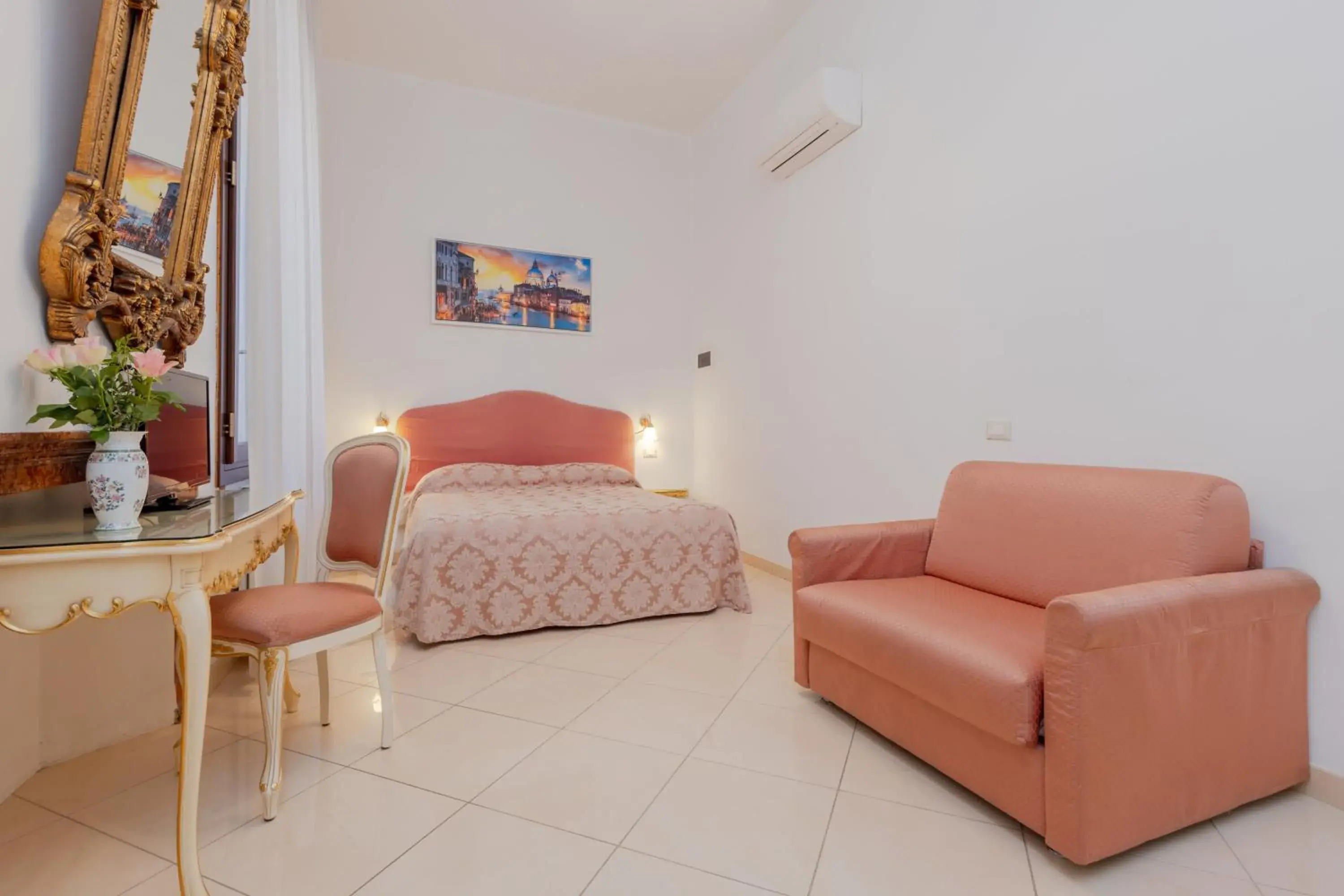 Bed in Hotel Marte Bed in Hotel Marte