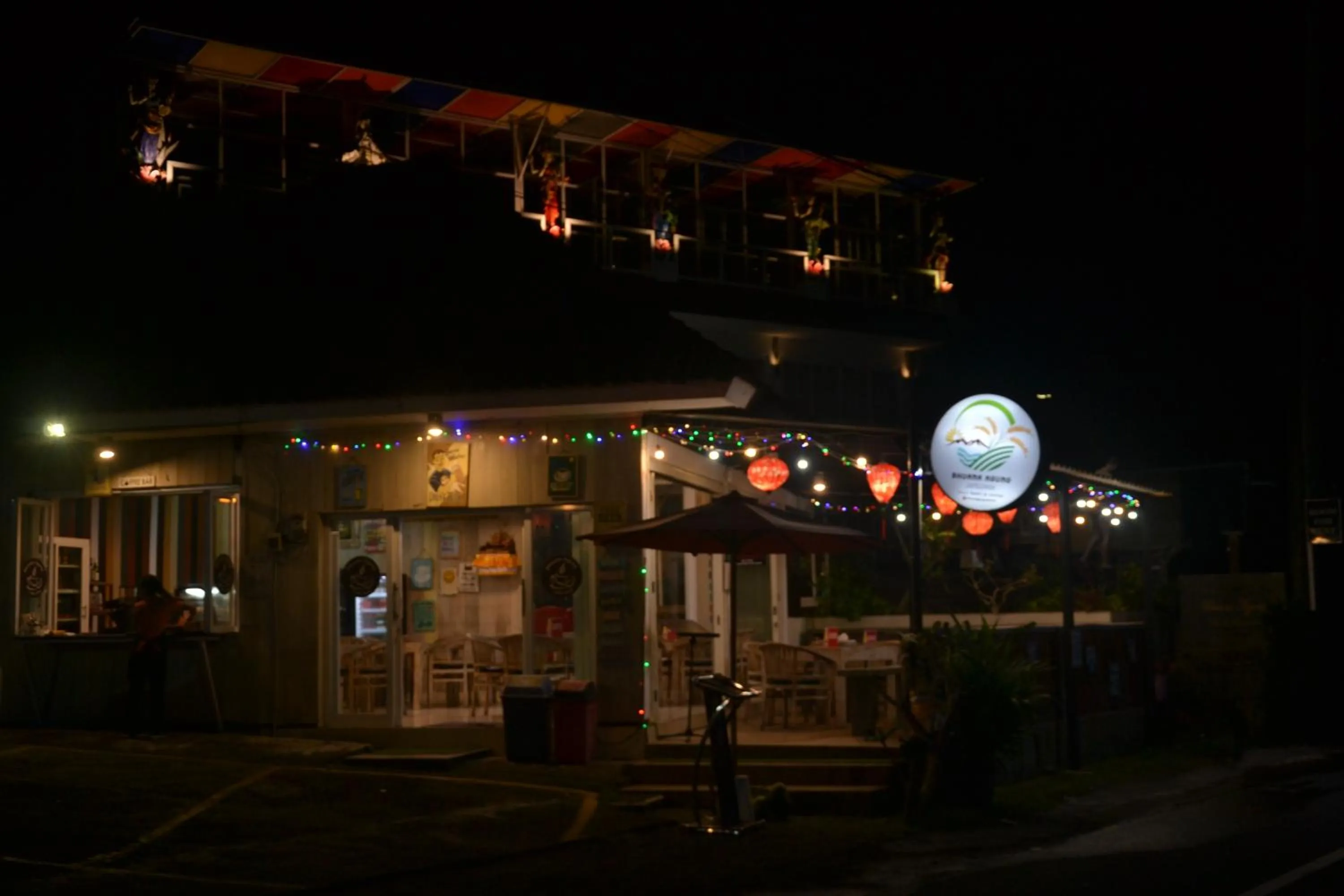 Night in Bhuana Agung Villa and Restaurant