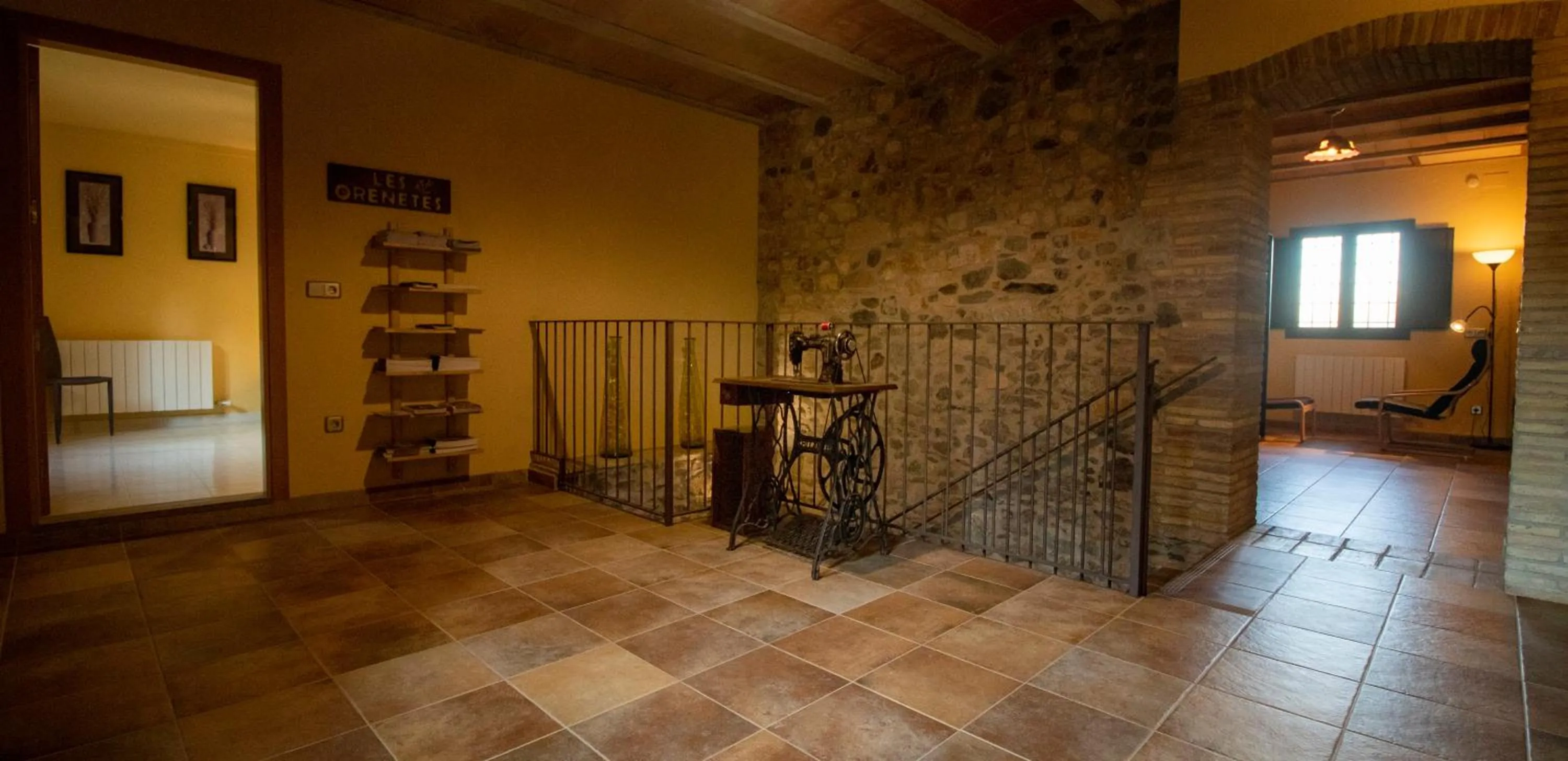 Seating area in Can Dalemus