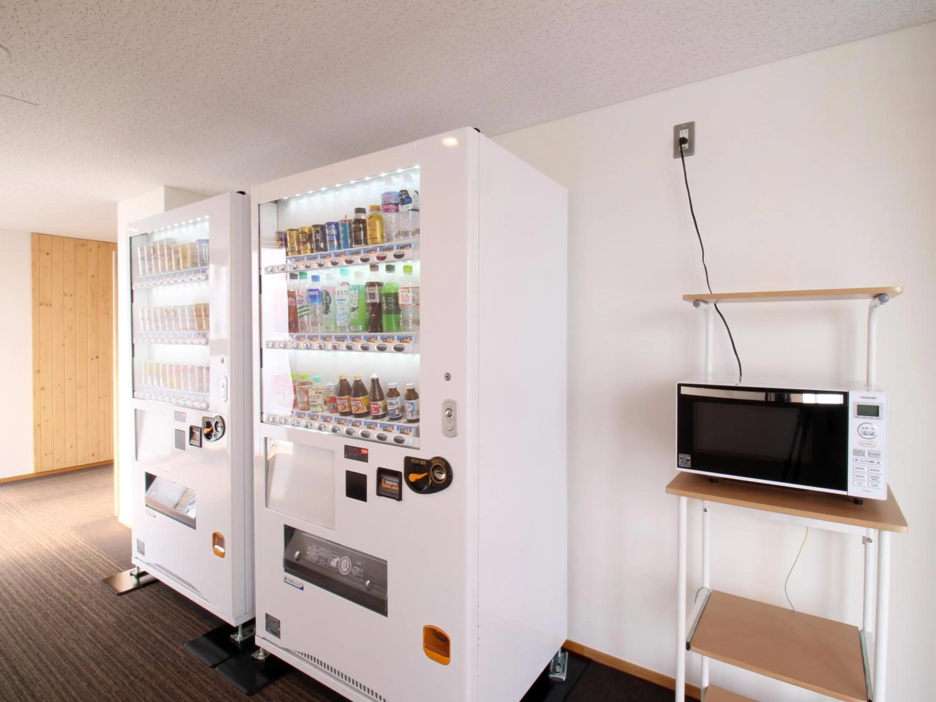 vending machine in Hotel Higashimokoto