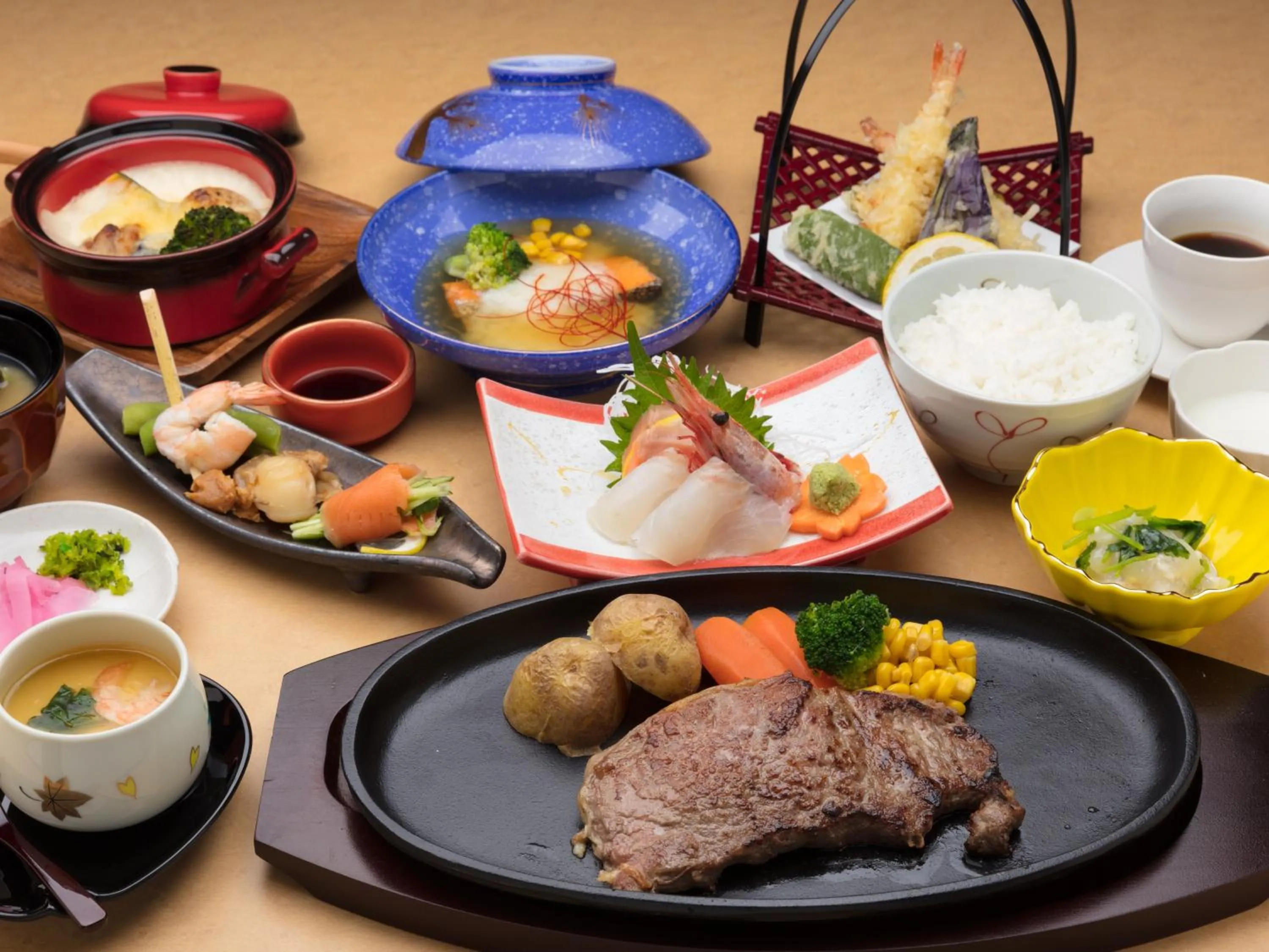 Food in Hotel Higashimokoto