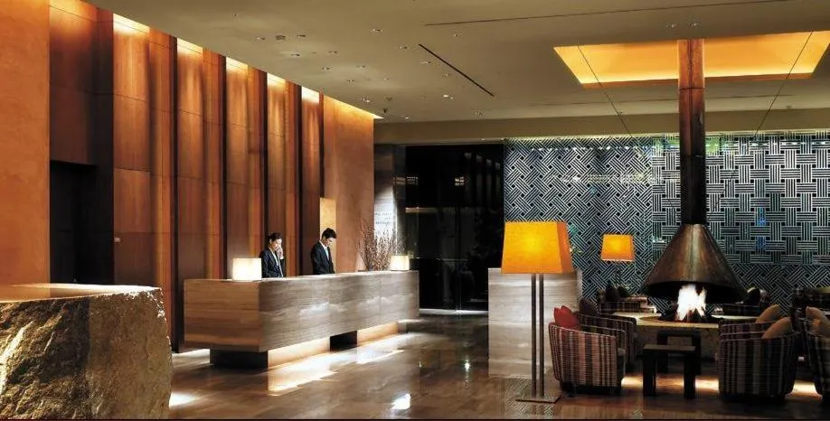 Lobby or reception in Ramada Plaza by Wyndham Gwangju