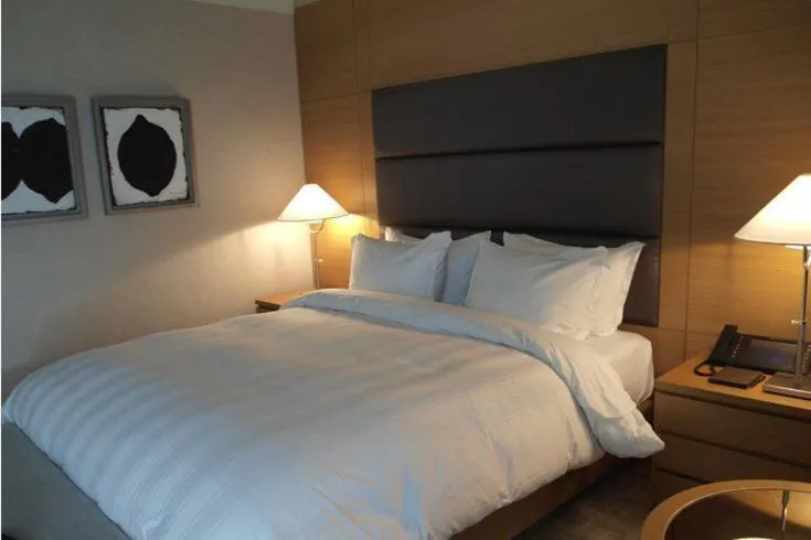 Bed in Ramada Plaza by Wyndham Gwangju