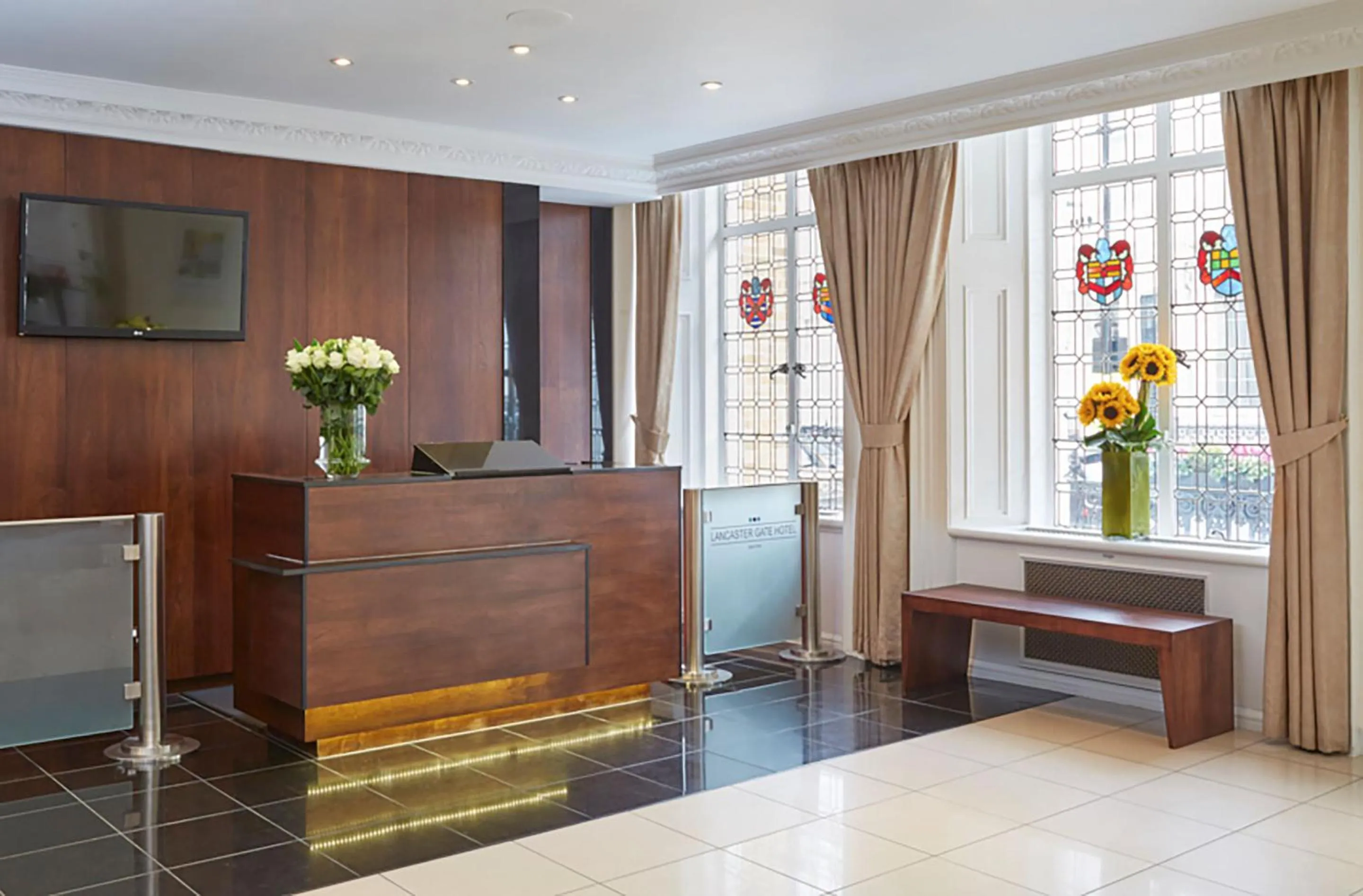 Lobby or reception in Lancaster Gate Hotel