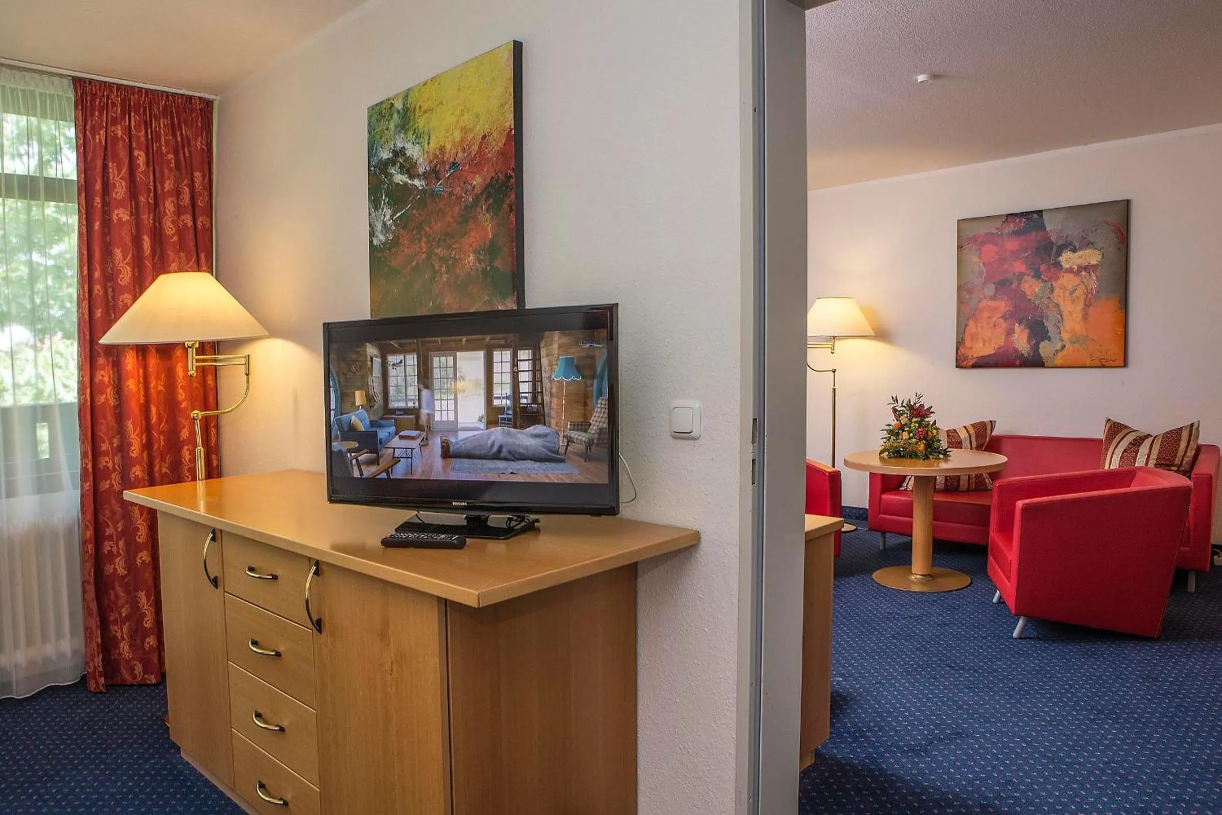 TV and multimedia in Johannesbad Hotel Königshof