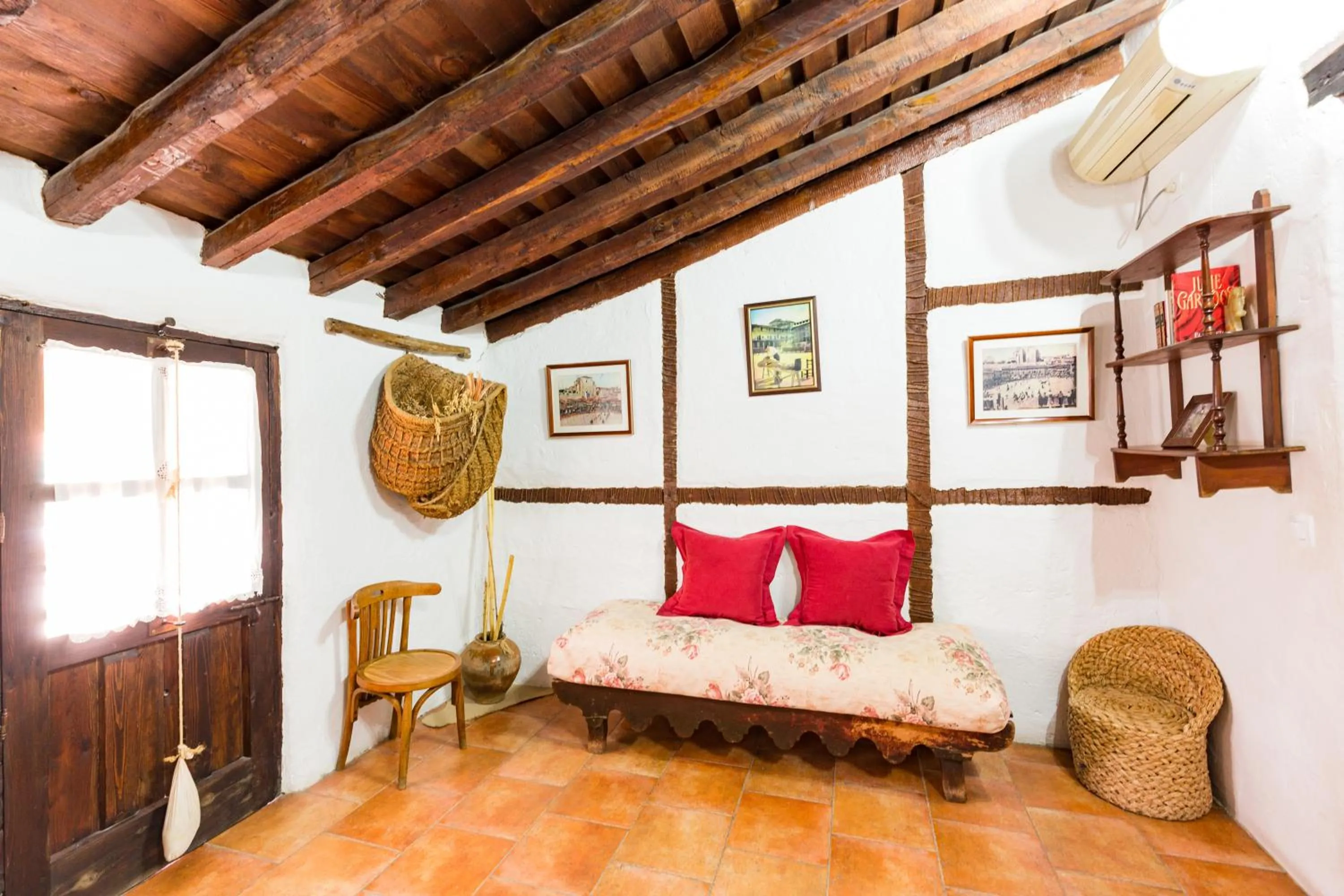Bed in La Casa de los Soportales