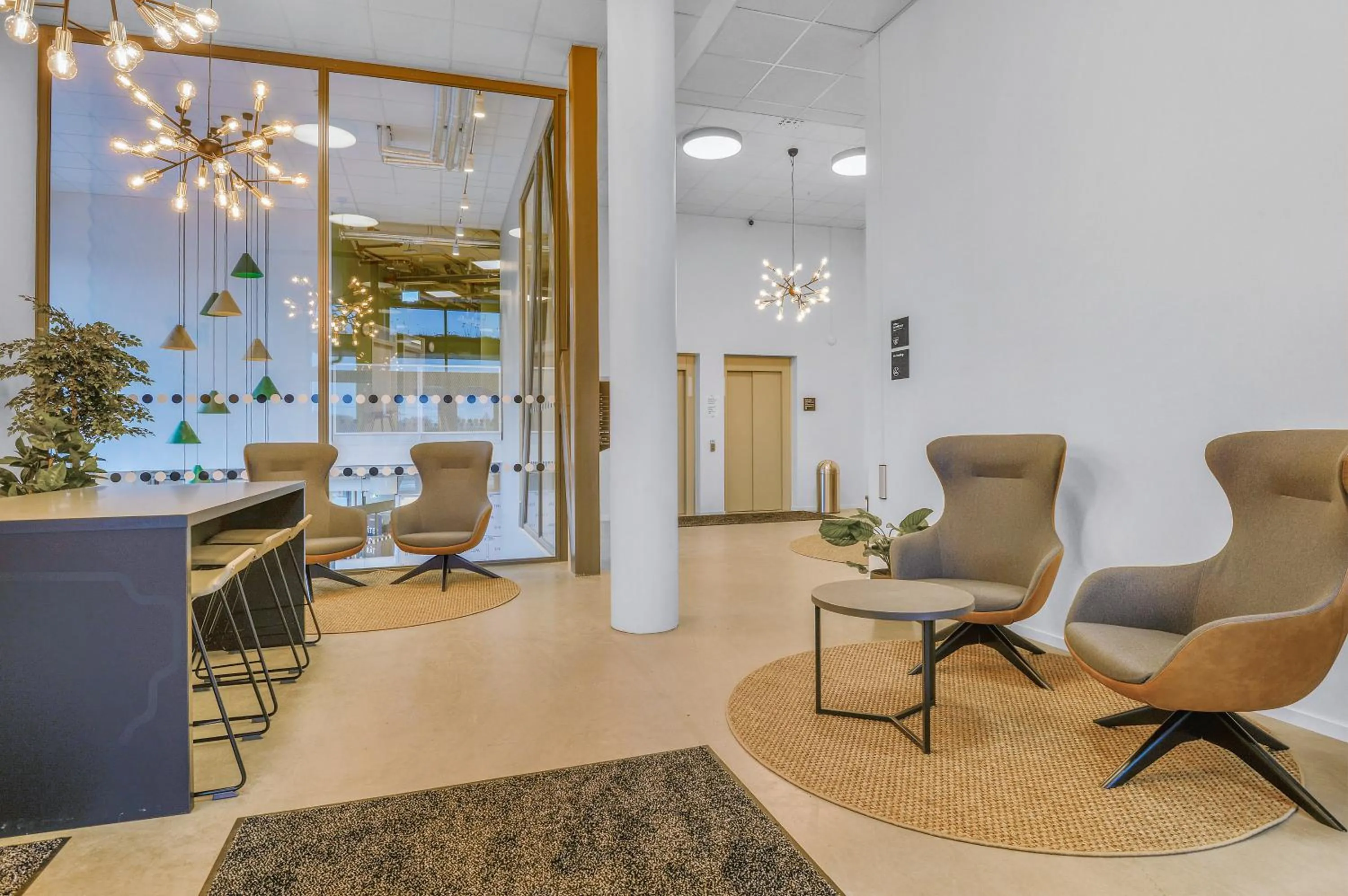 Living room in Forenom Hotel Flemingsberg - 10min from Älvsjö