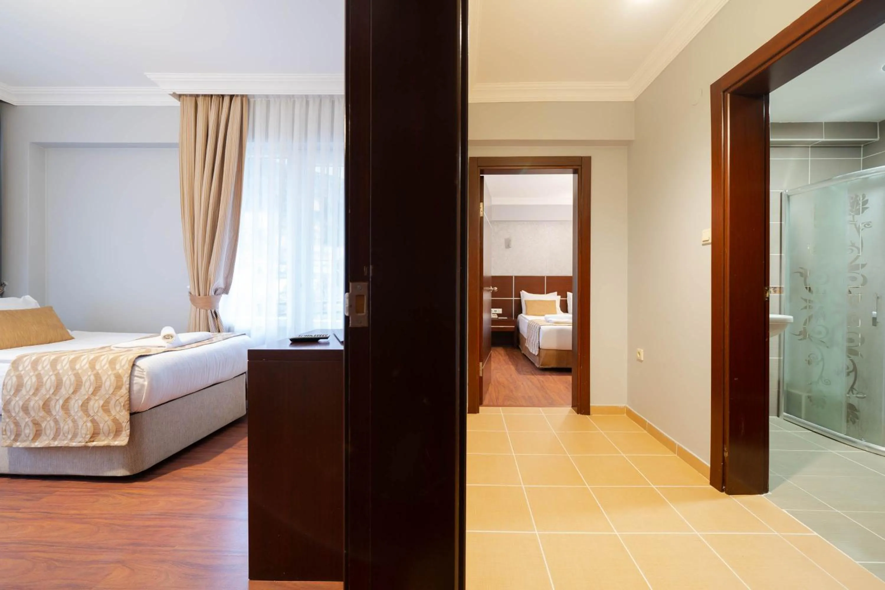 Bathroom, Bed in Ridos Thermal Hotel & Spa