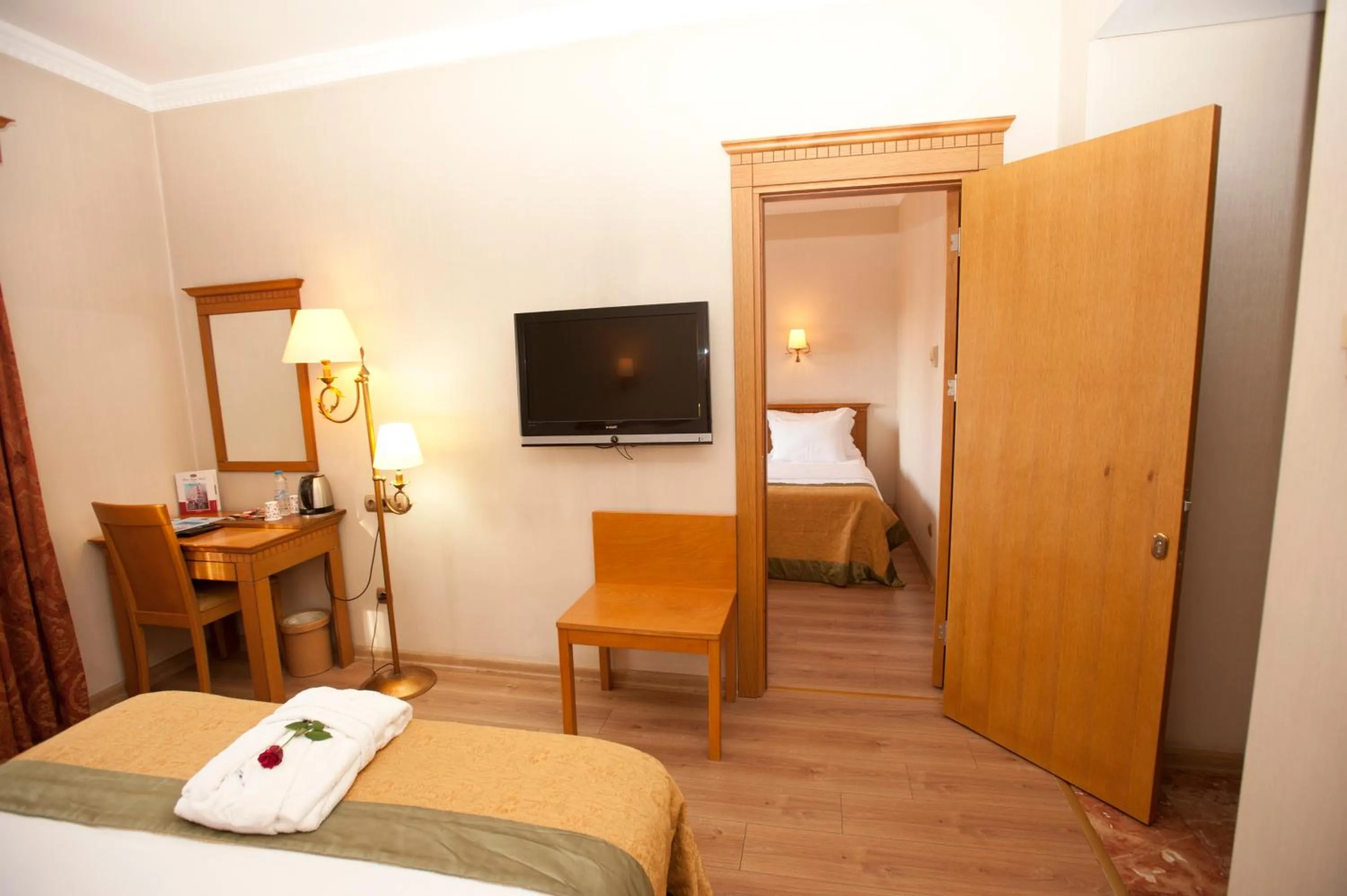 Decorative detail, Bed in Usta Park Hotel