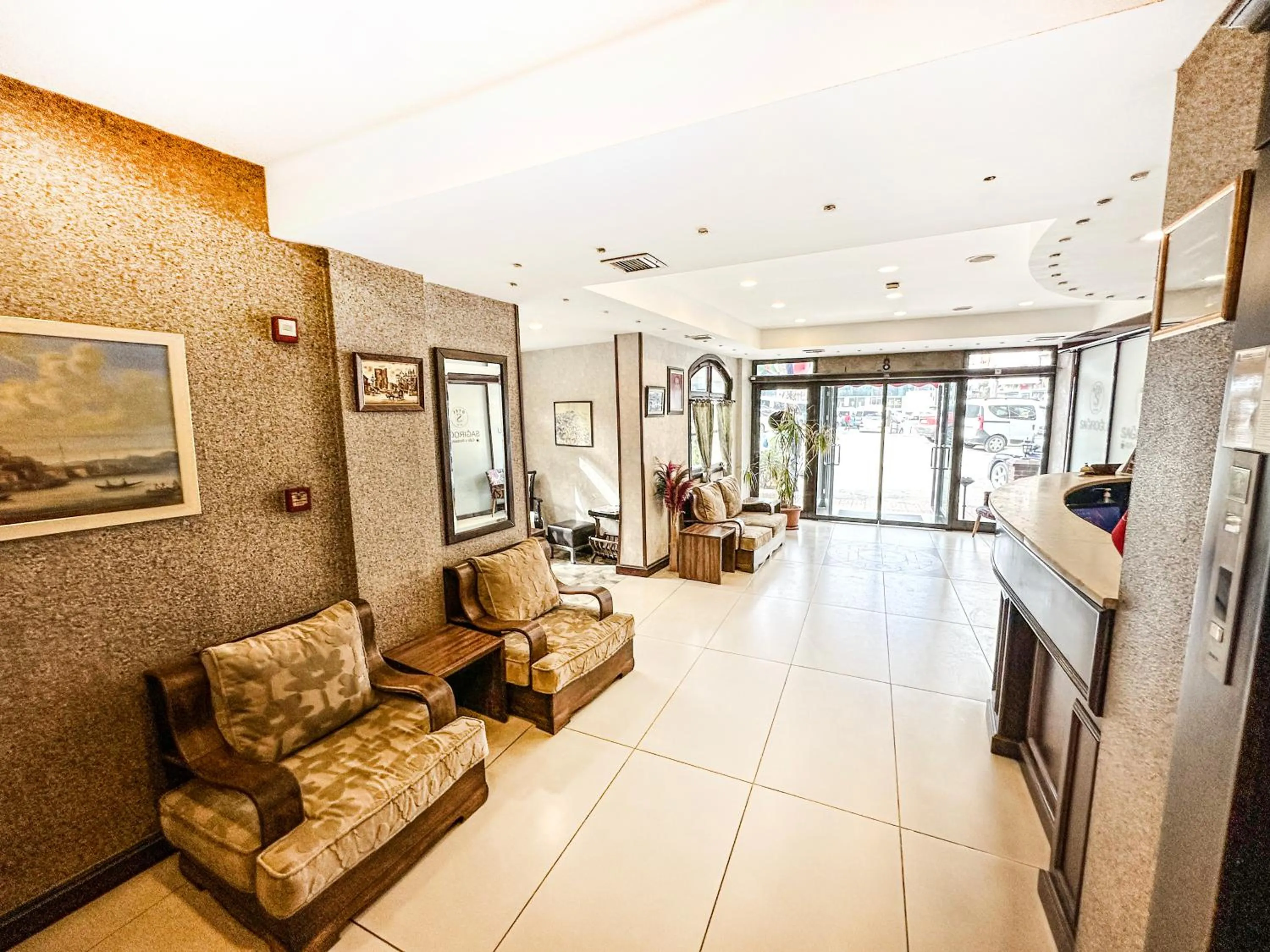 Lobby or reception in Sağıroğlu Otel