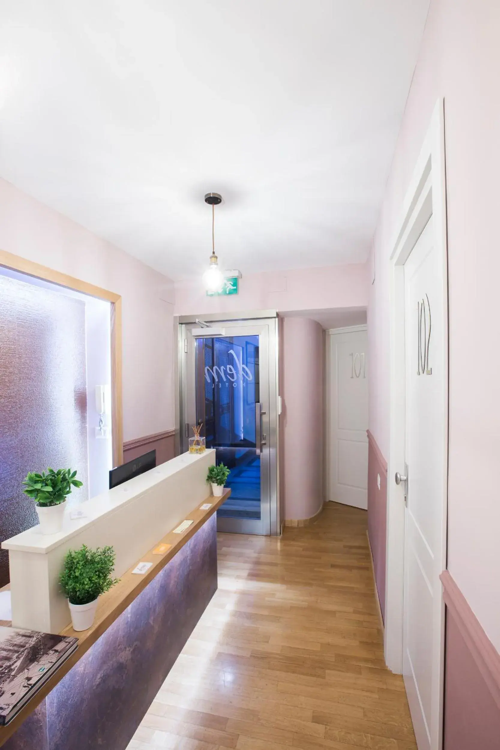 Lobby or reception in DEM Hotel Lobby or reception in DEM Hotel