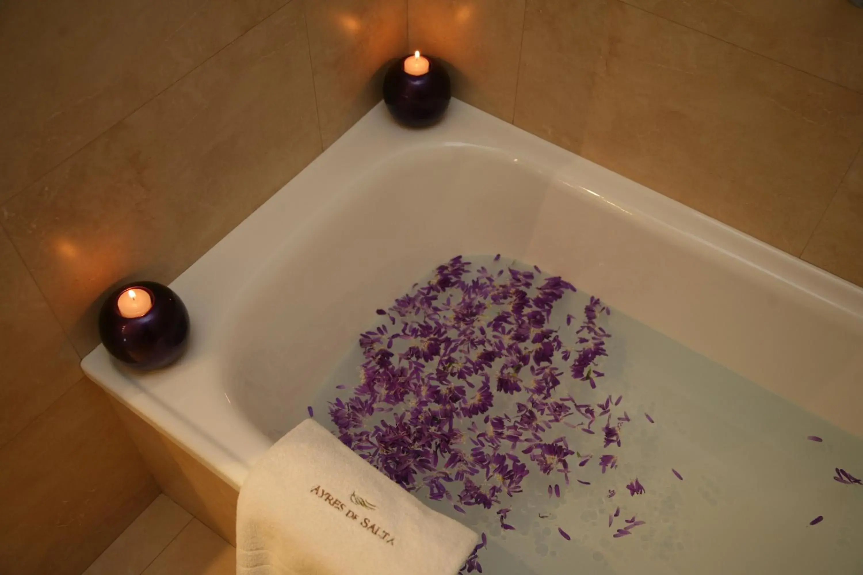 Bathroom in Ayres De Salta Hotel Bathroom in Ayres De Salta Hotel