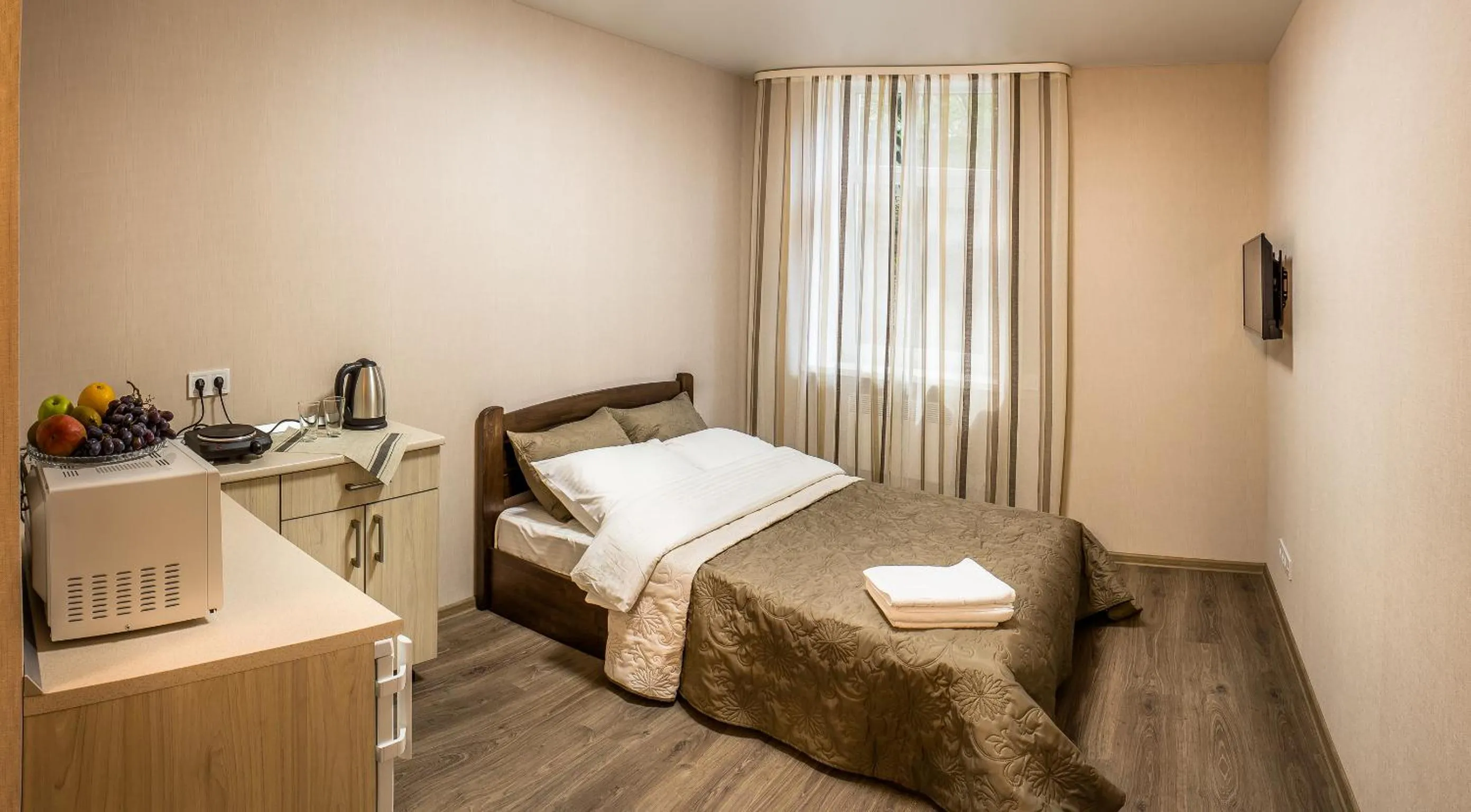 Bed in Apart Hotel Smart Studio