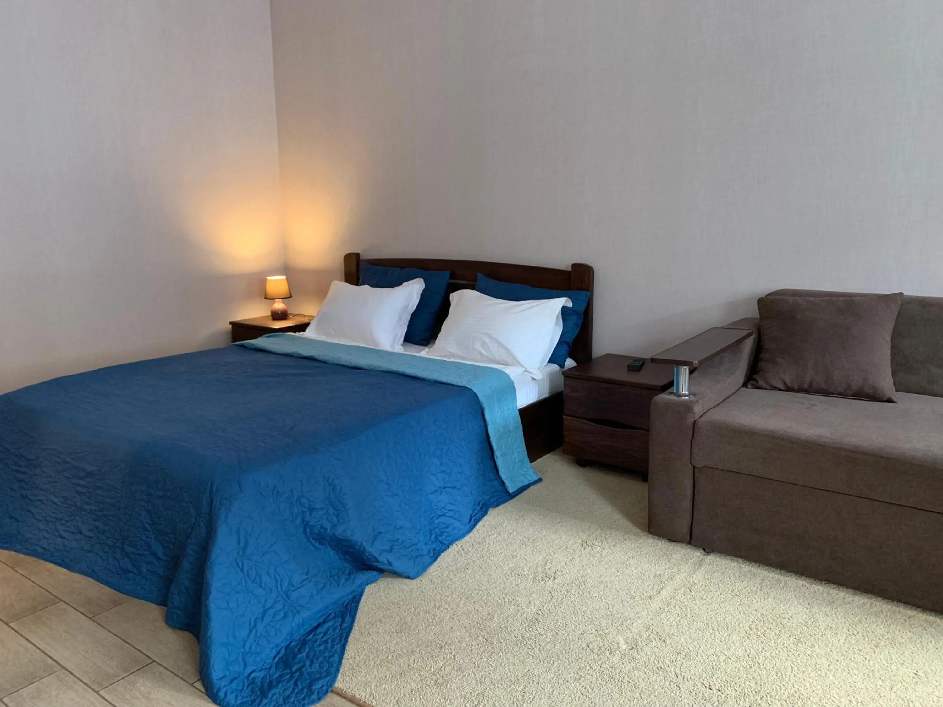 Bed in Apart Hotel Smart Studio