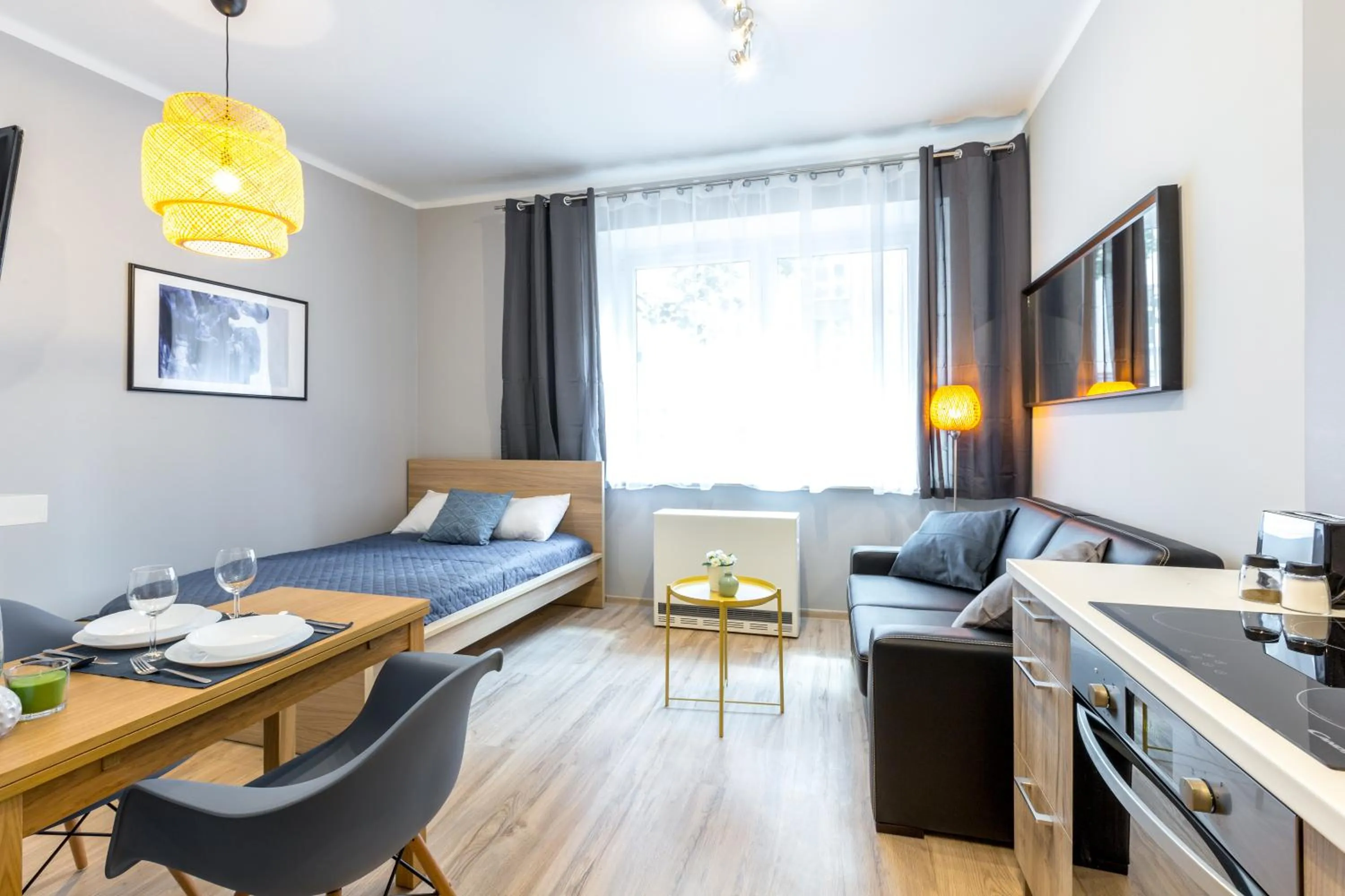 Living room in Friendhouse Apartments Avenue