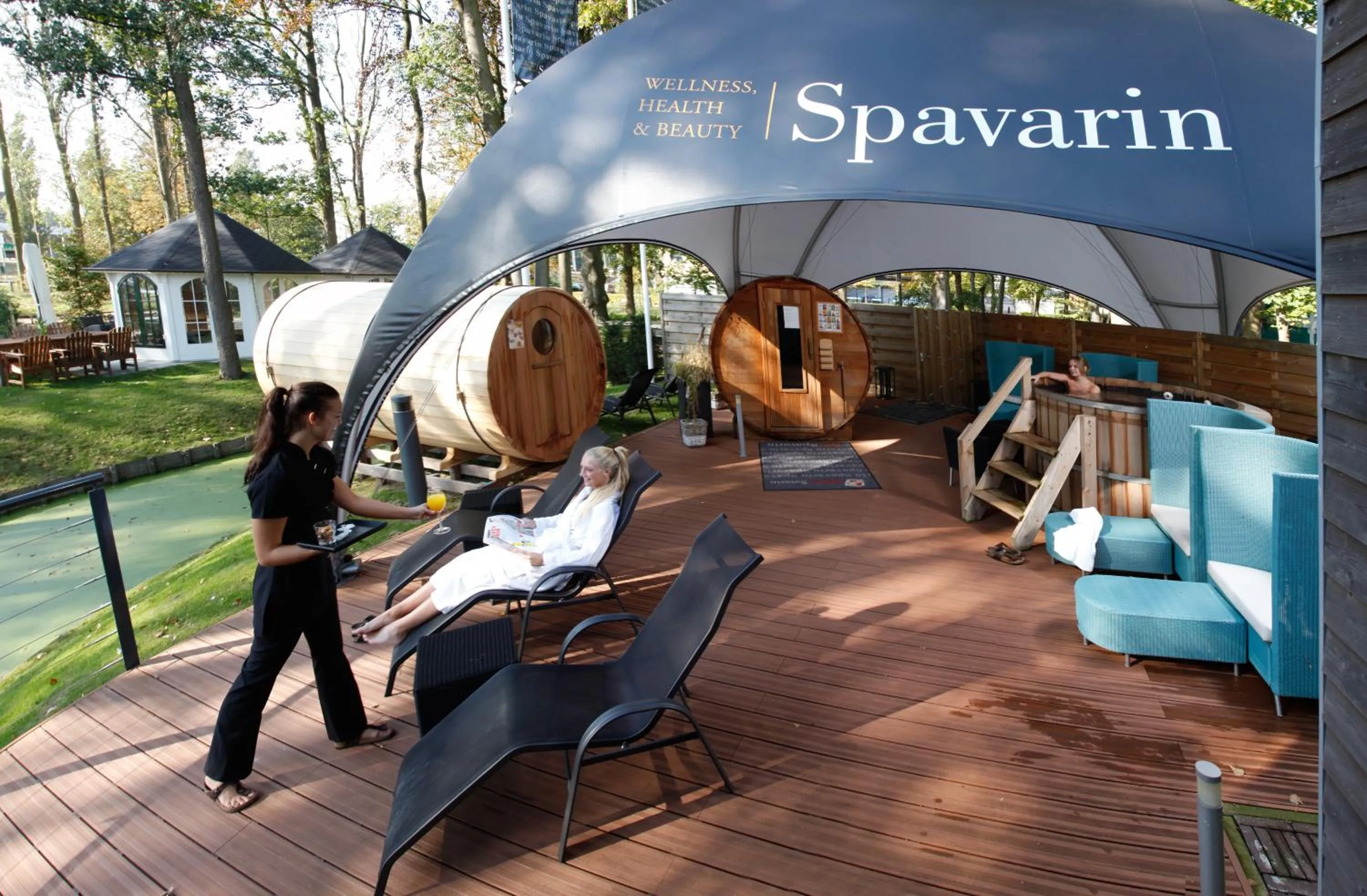 Garden in Hotel & Spa Savarin - Rijswijk, The Hague