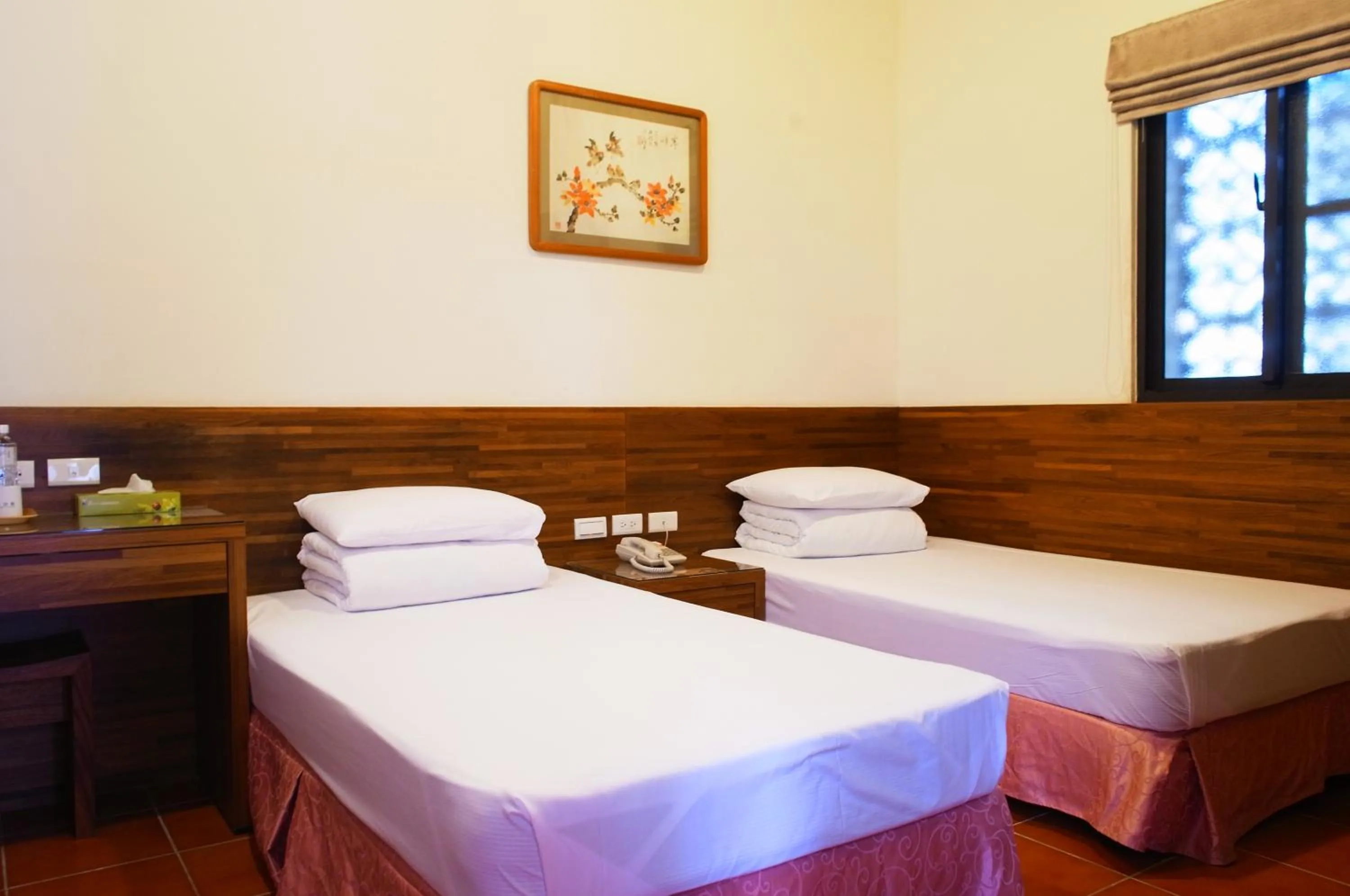 Bed in Kenting Youth Activity Center