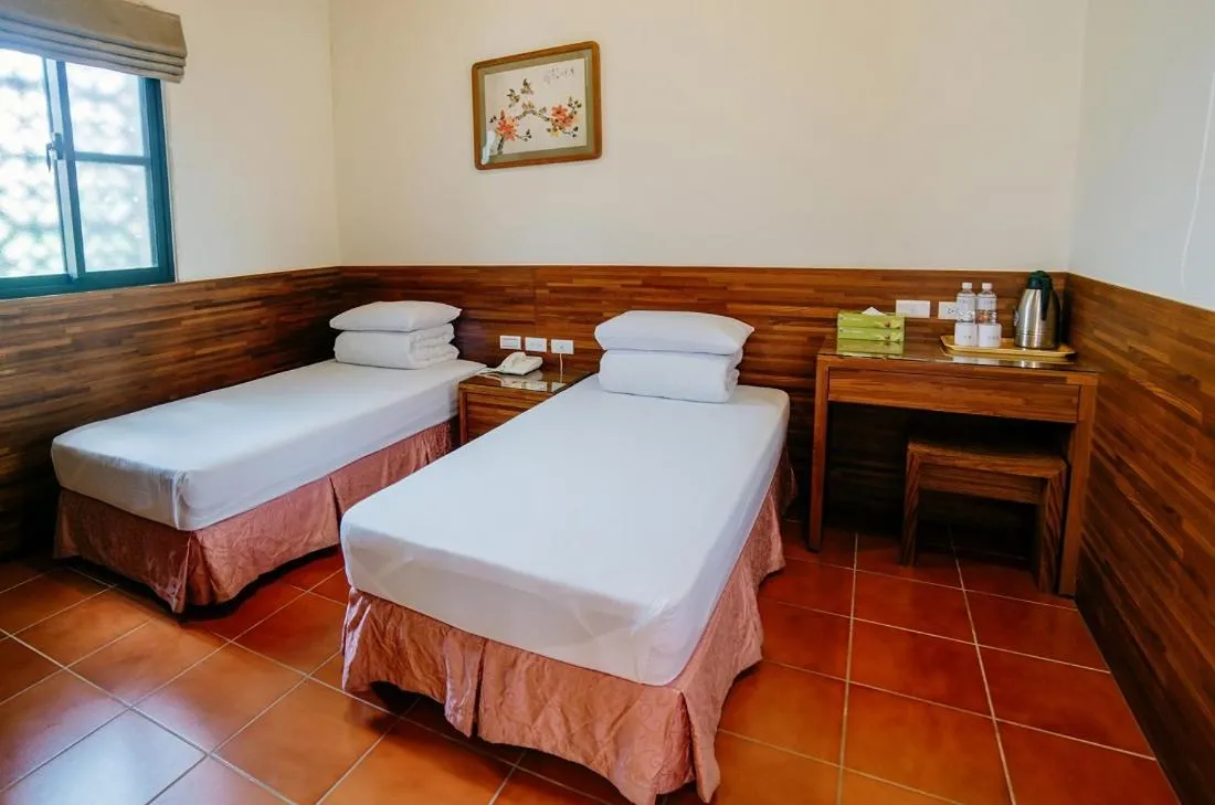 Bed in Kenting Youth Activity Center