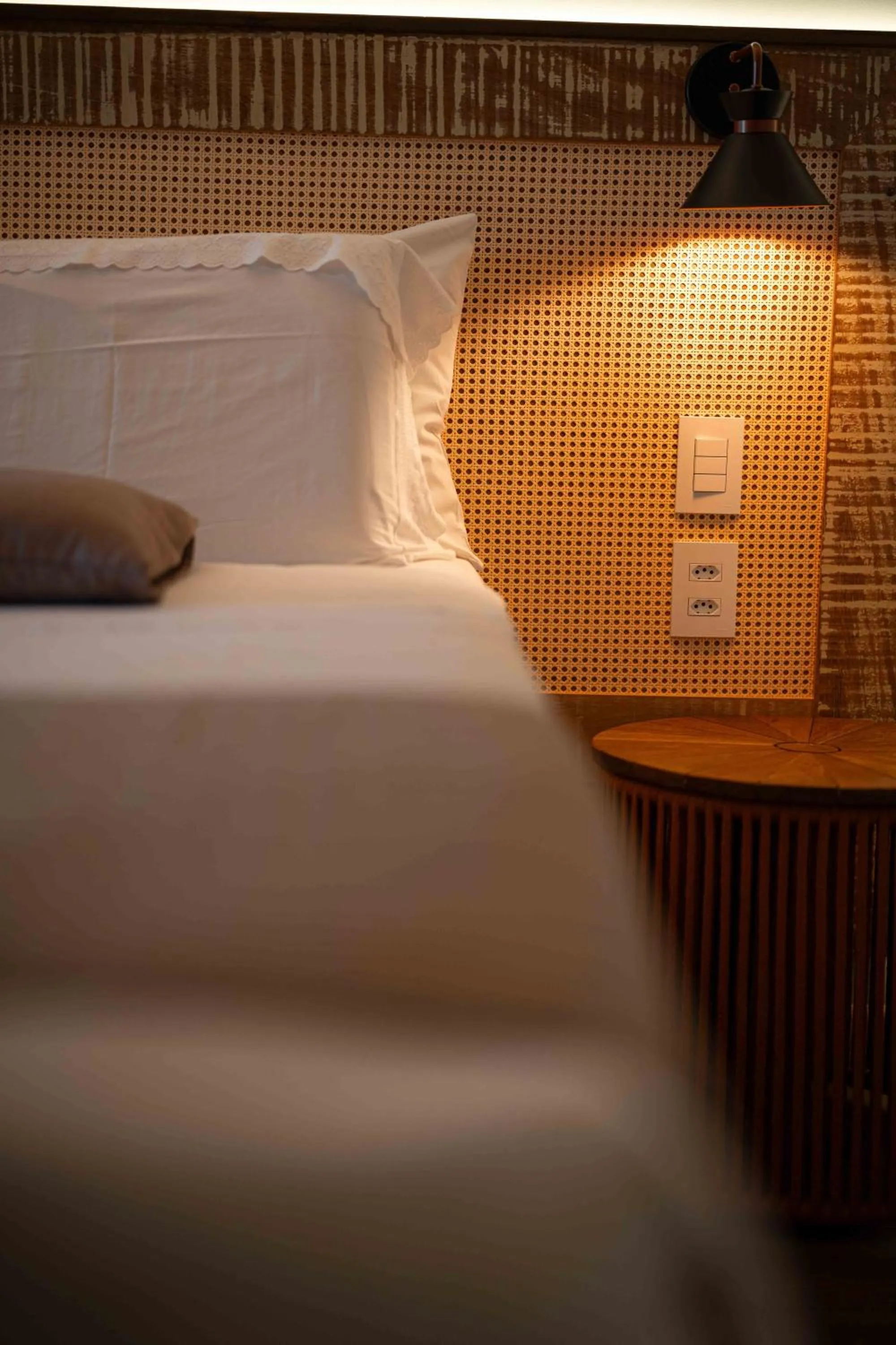 Bed in Pousada dos Sonhos