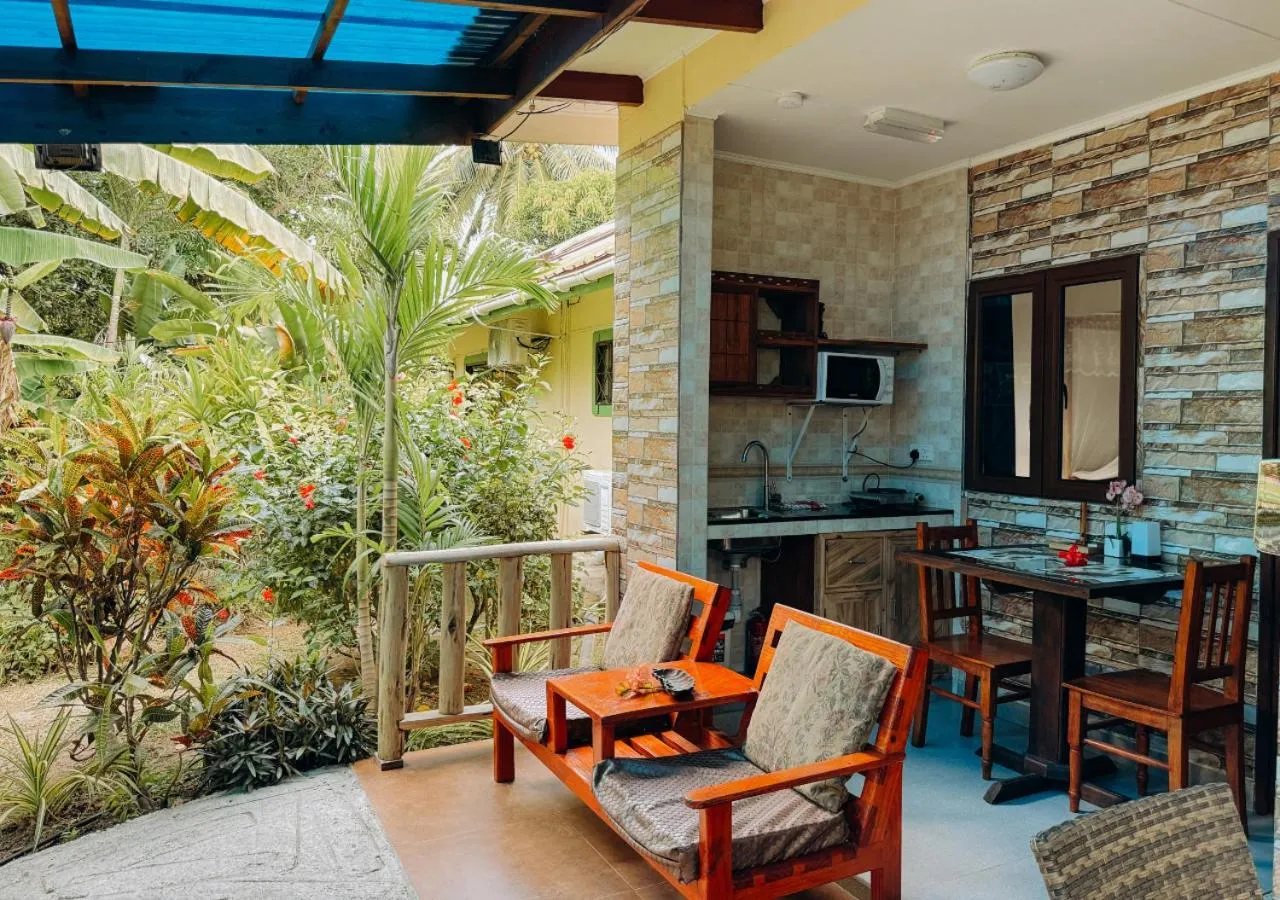 Seating area in Buisson Guesthouse