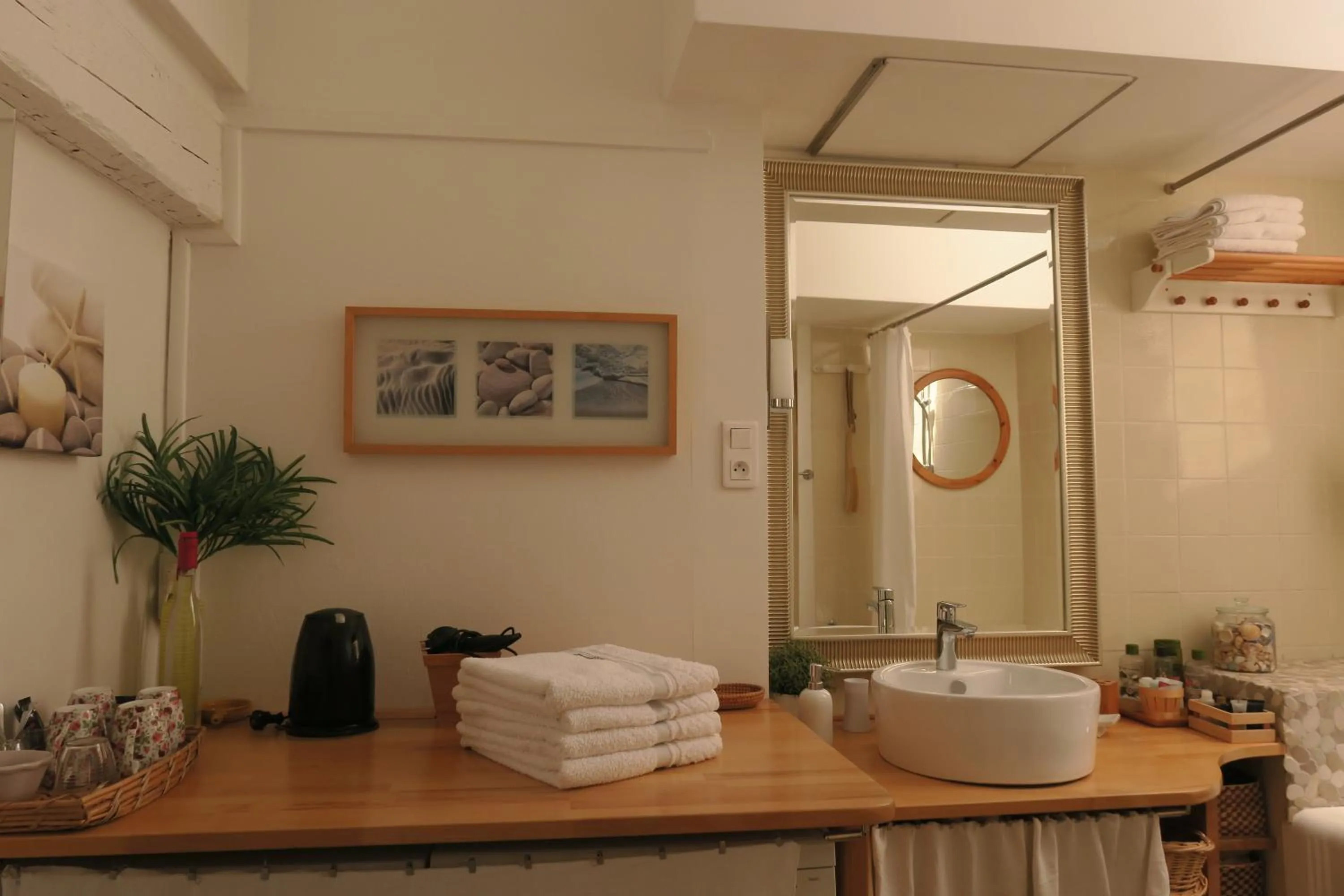 Bathroom in B&B Le Patio En Ville - Chambres d'hôtes