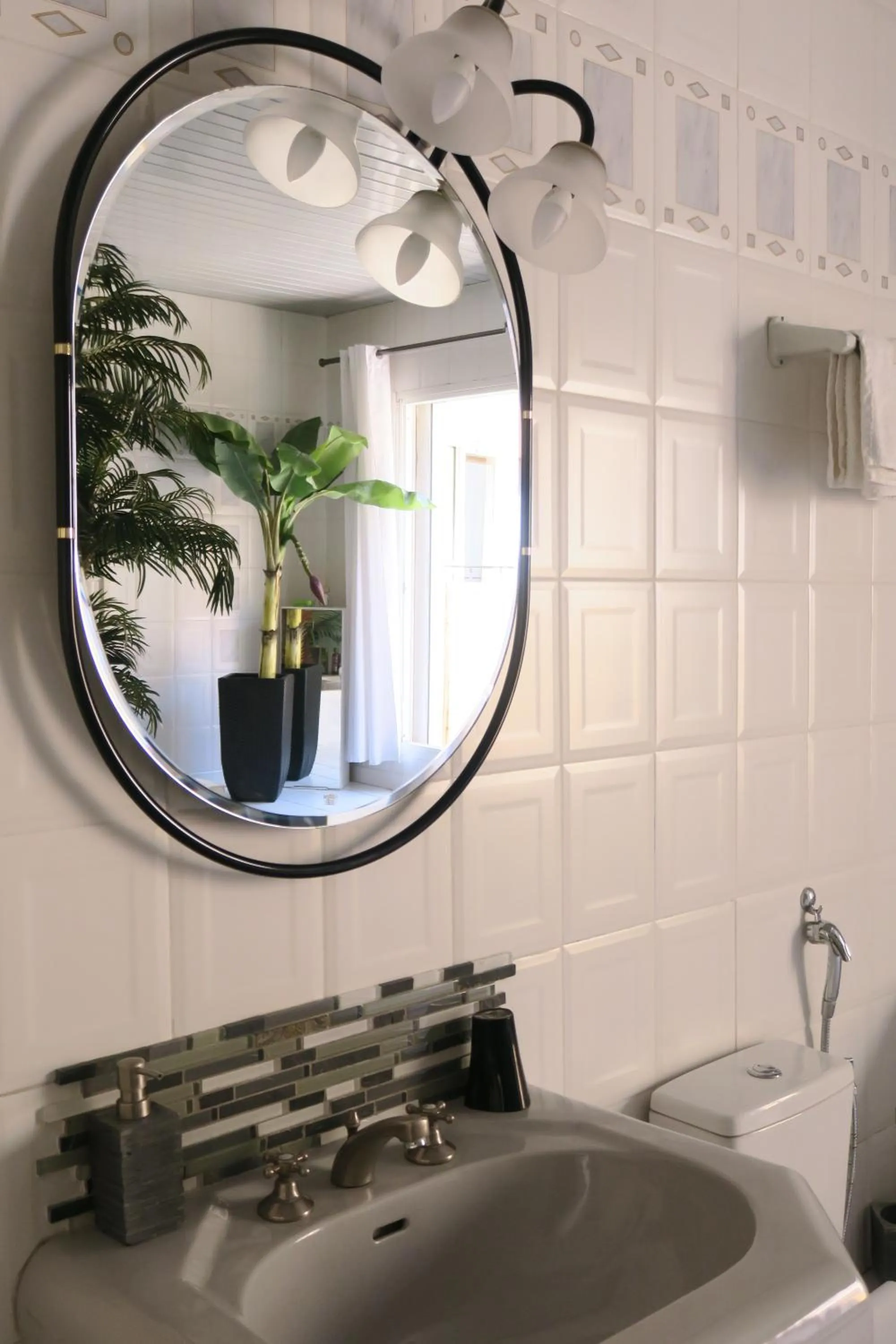 Bathroom in B&B Le Patio En Ville - Chambres d'hôtes