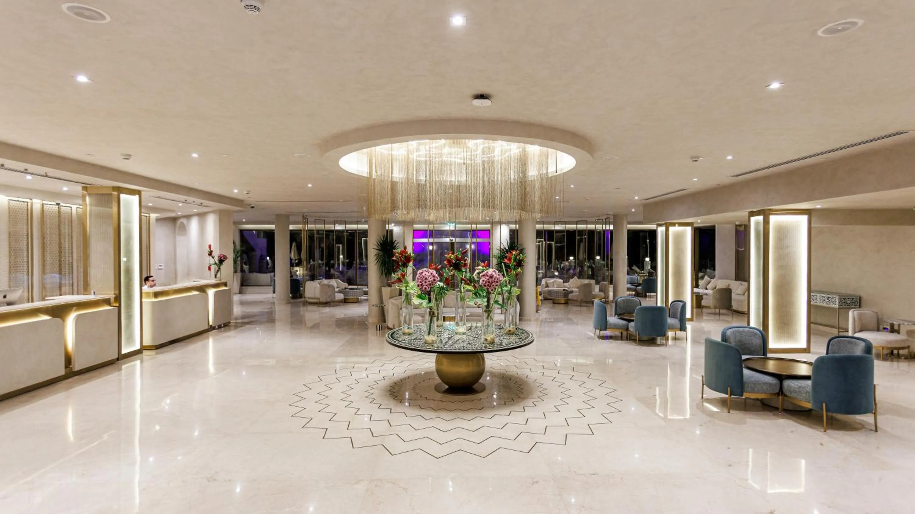 Lobby or reception in Sunrise Remal Beach Resort