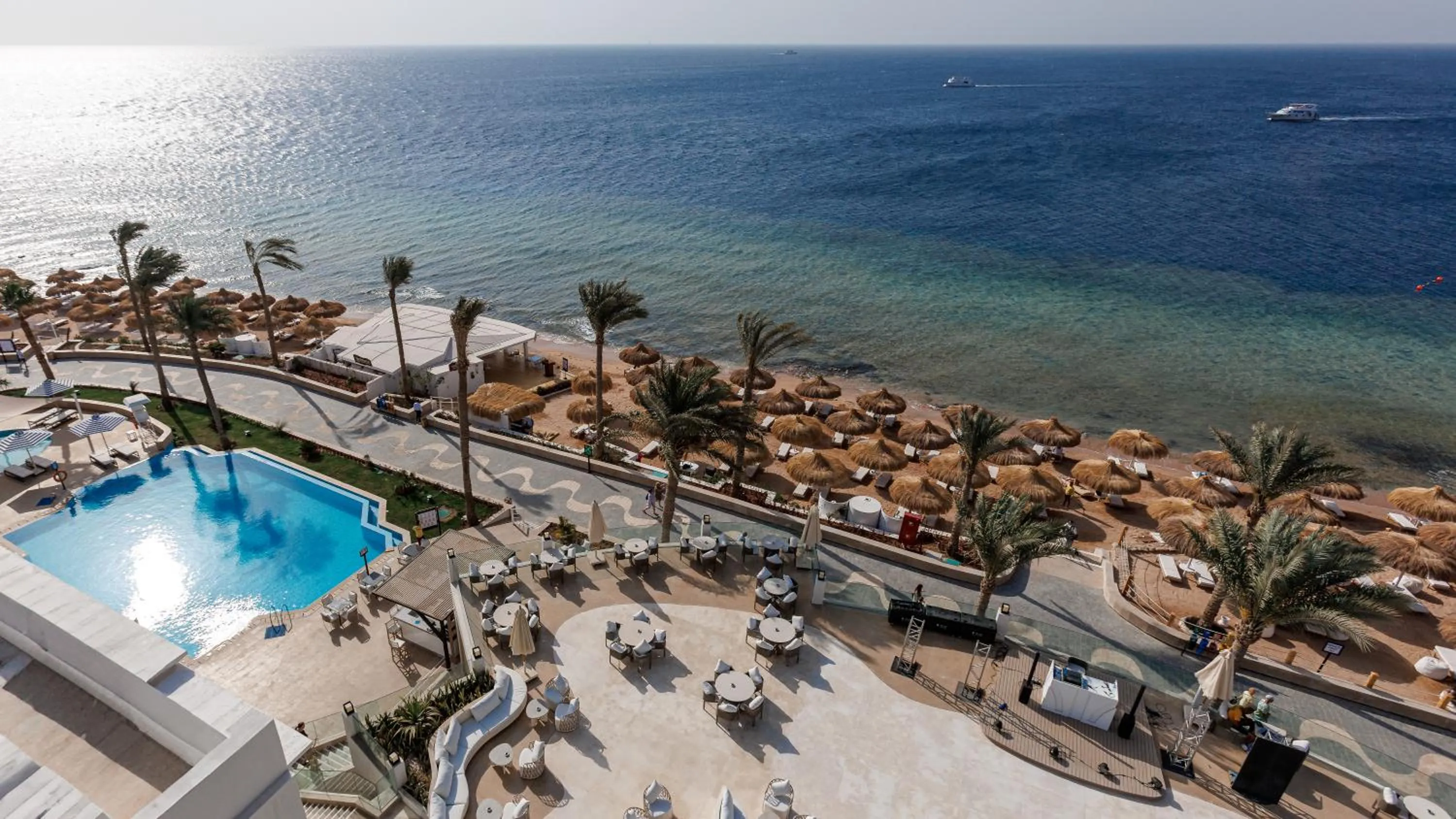 Bird's eye view in Sunrise Remal Beach Resort