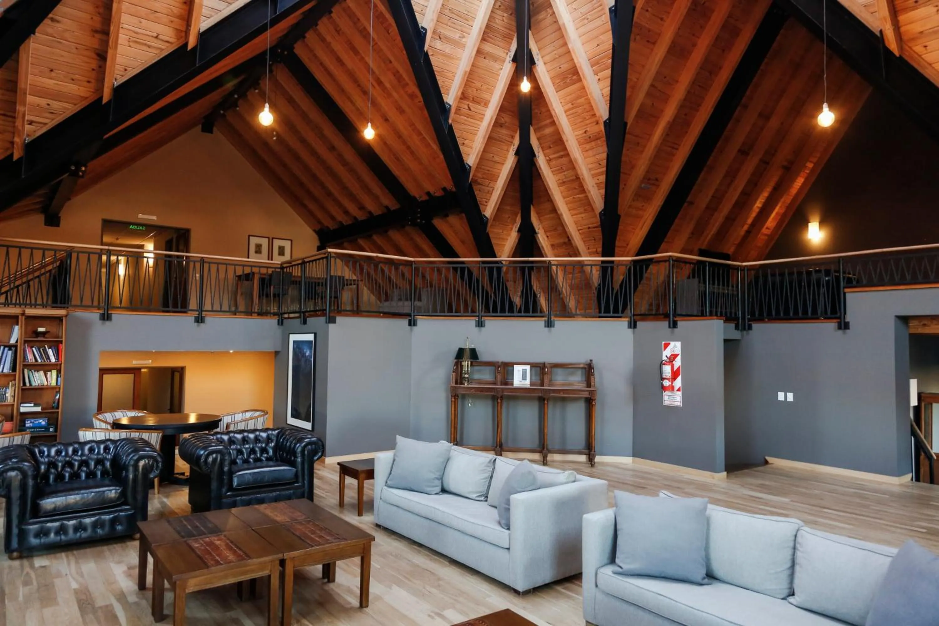 Living room in Los Cerros del Chaltén Boutique Hotel