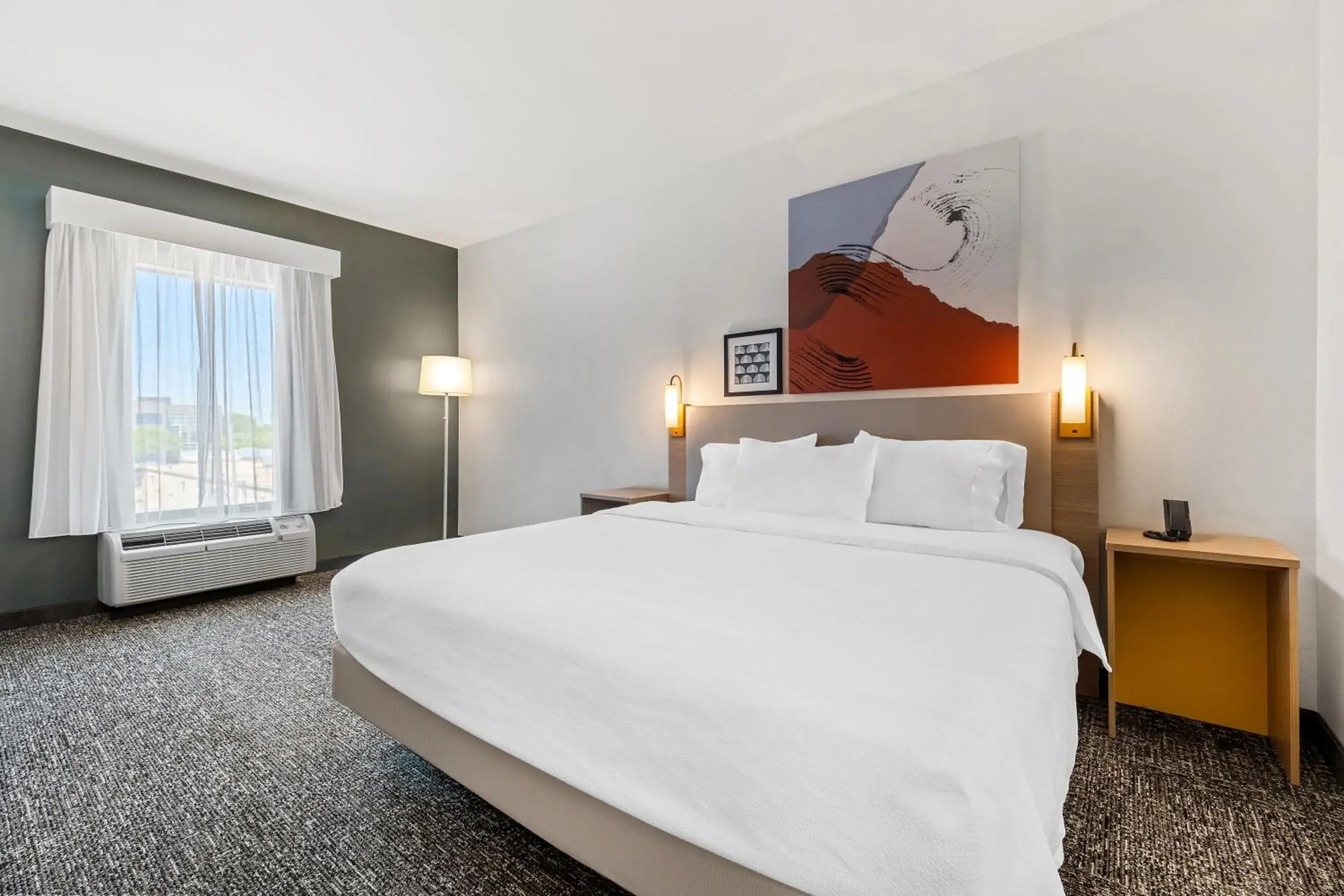 Bed in Spark by Hilton Amarillo West Medical Center Bed in Spark by Hilton Amarillo West Medical Center