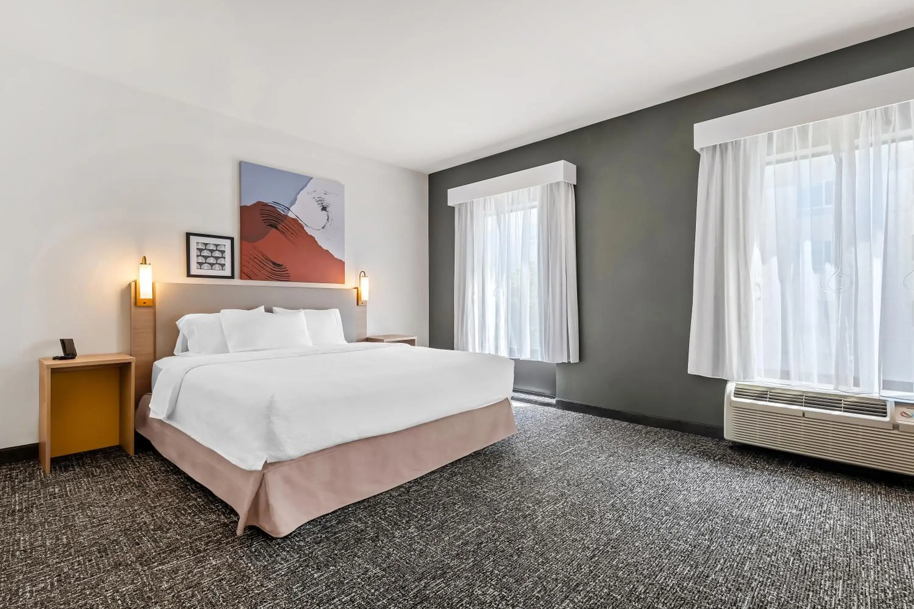 Bed in Spark by Hilton Amarillo West Medical Center Bed in Spark by Hilton Amarillo West Medical Center