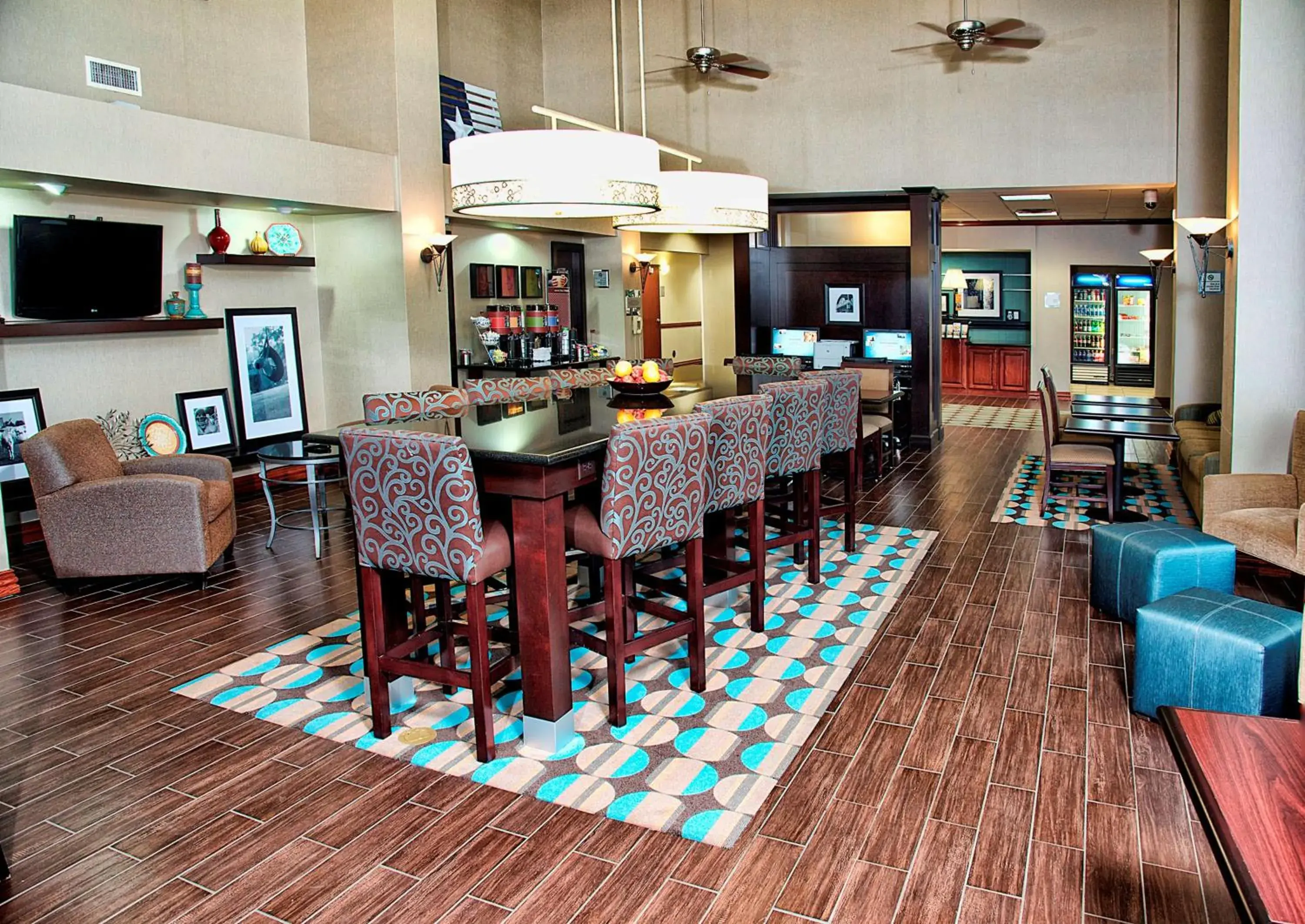Lobby or reception in Hampton Inn and Suites Amarillo West Lobby or reception in Hampton Inn and Suites Amarillo West
