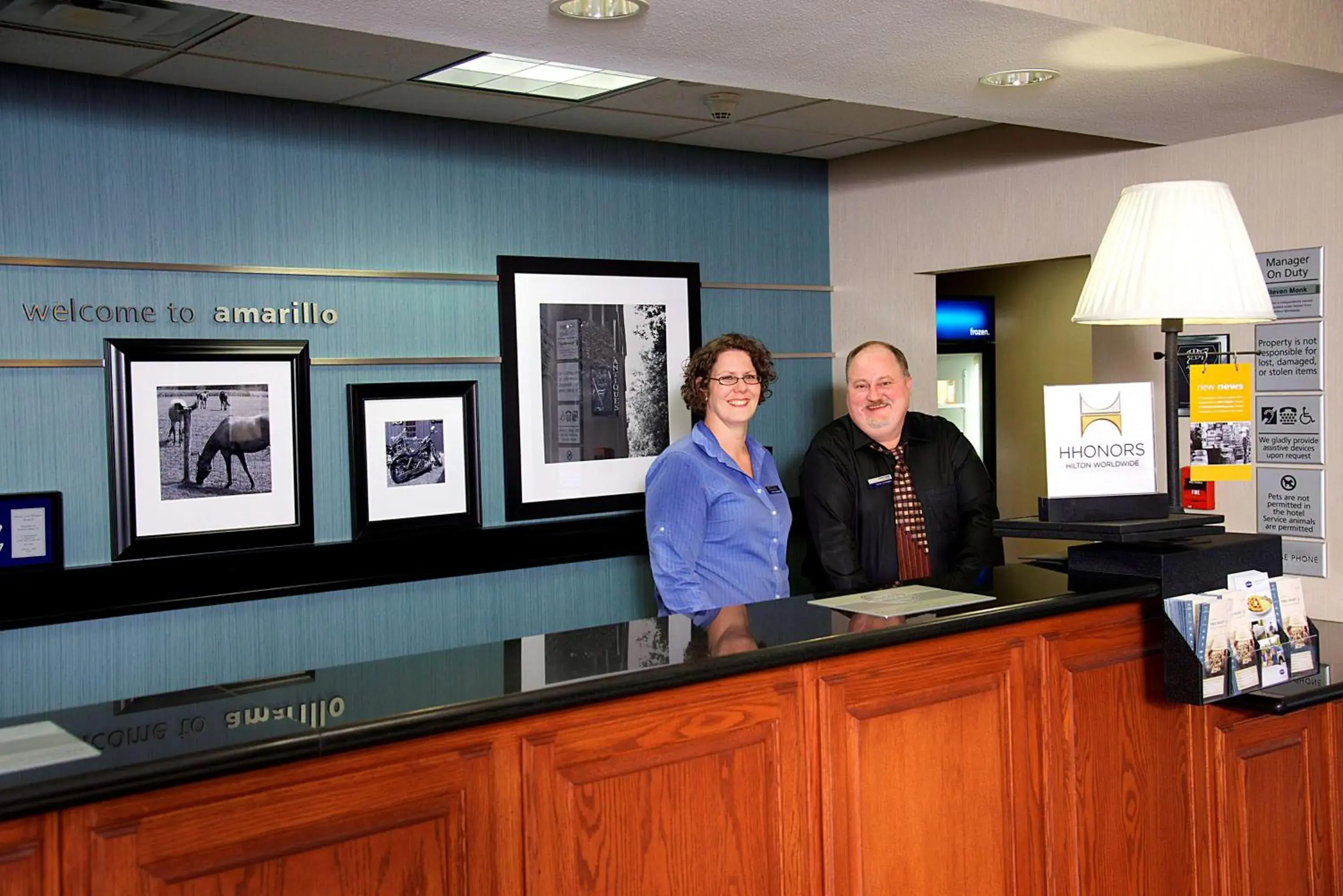 Lobby or reception in Hampton Inn and Suites Amarillo West Lobby or reception in Hampton Inn and Suites Amarillo West