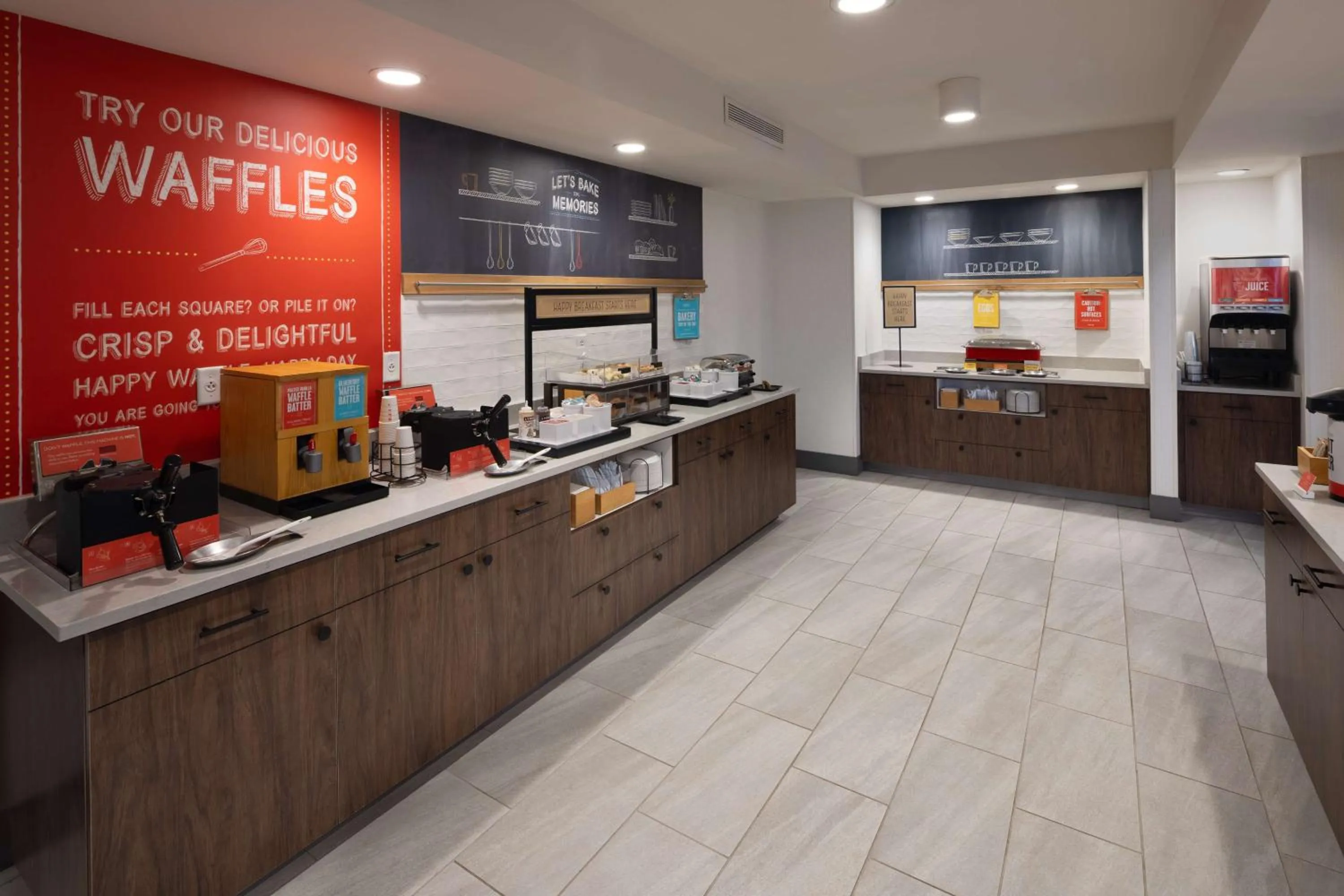 Breakfast in Hampton Inn Asheville-Tunnel Road