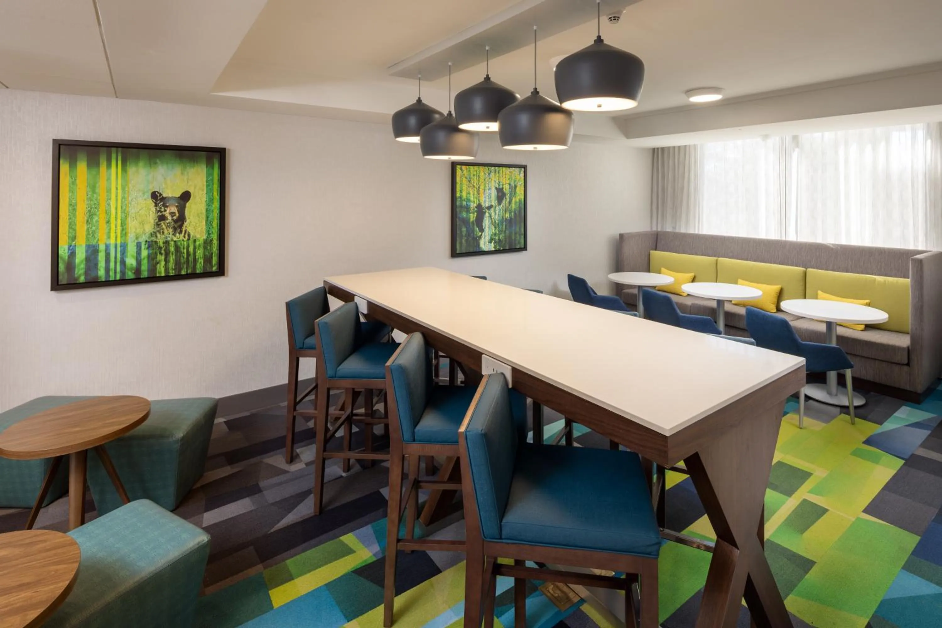 Lobby or reception in Hampton Inn Asheville-Tunnel Road