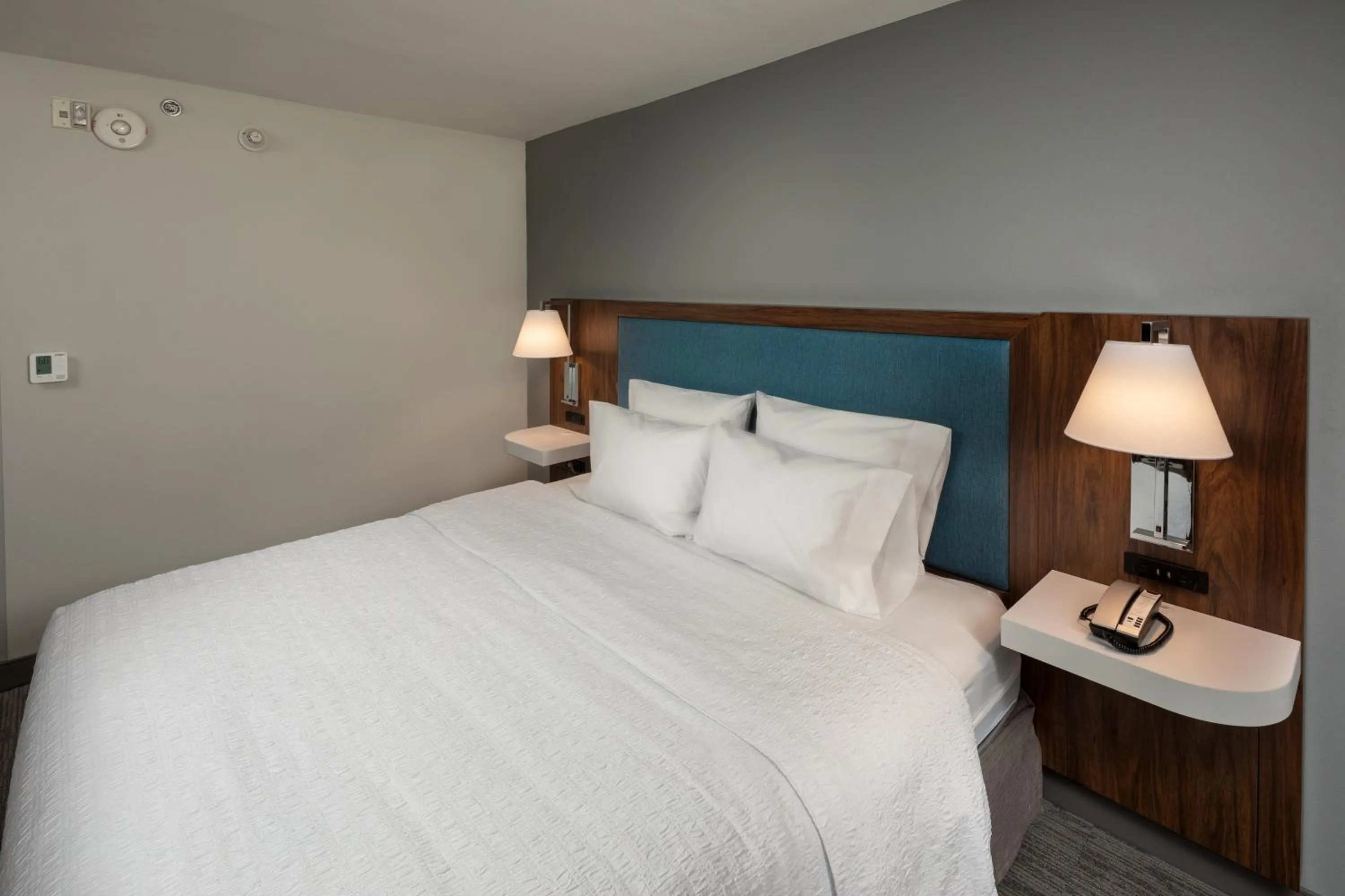 Bedroom, Bed in Hampton Inn Asheville-Tunnel Road