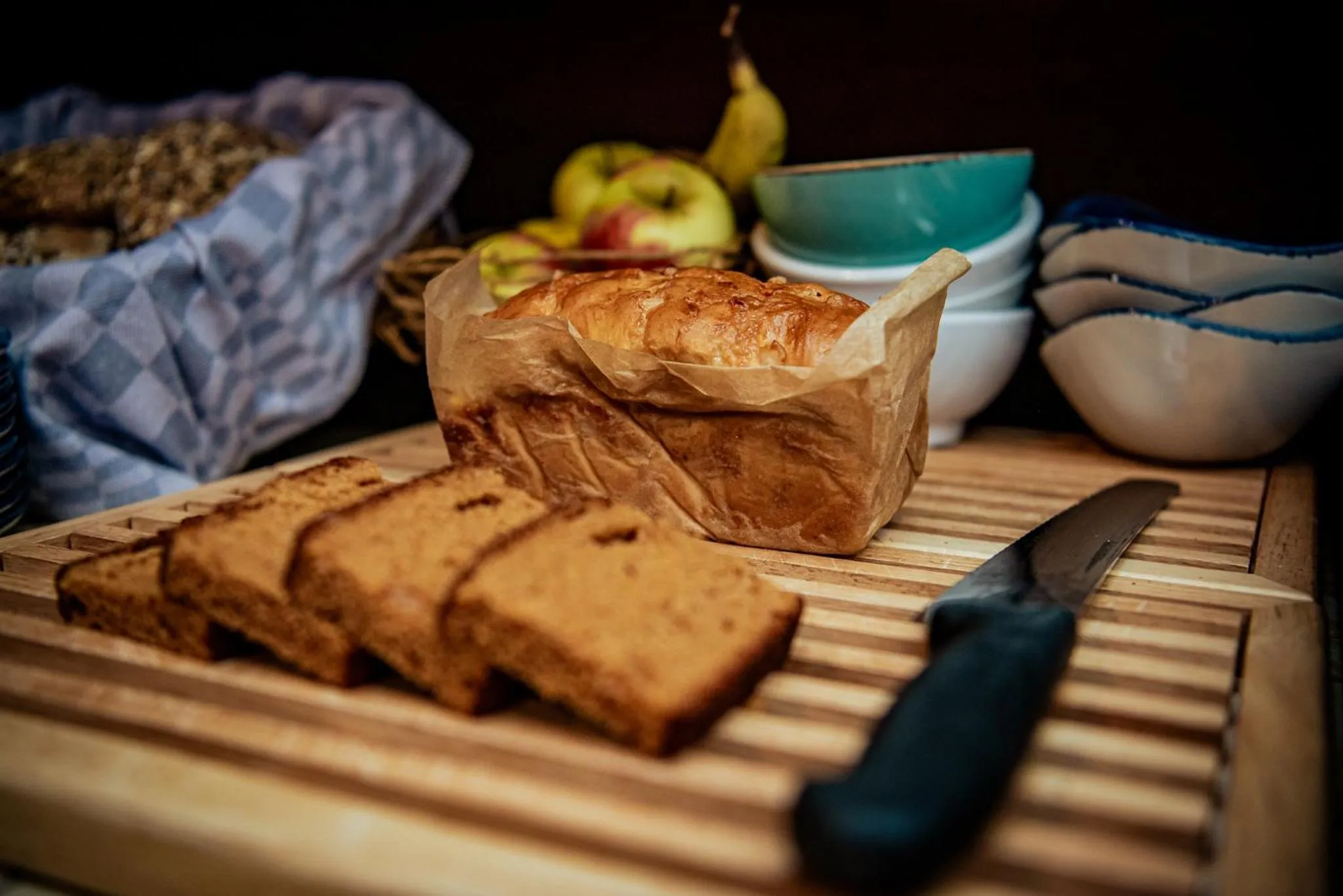 Buffet breakfast in Long John's Pub & Hotel